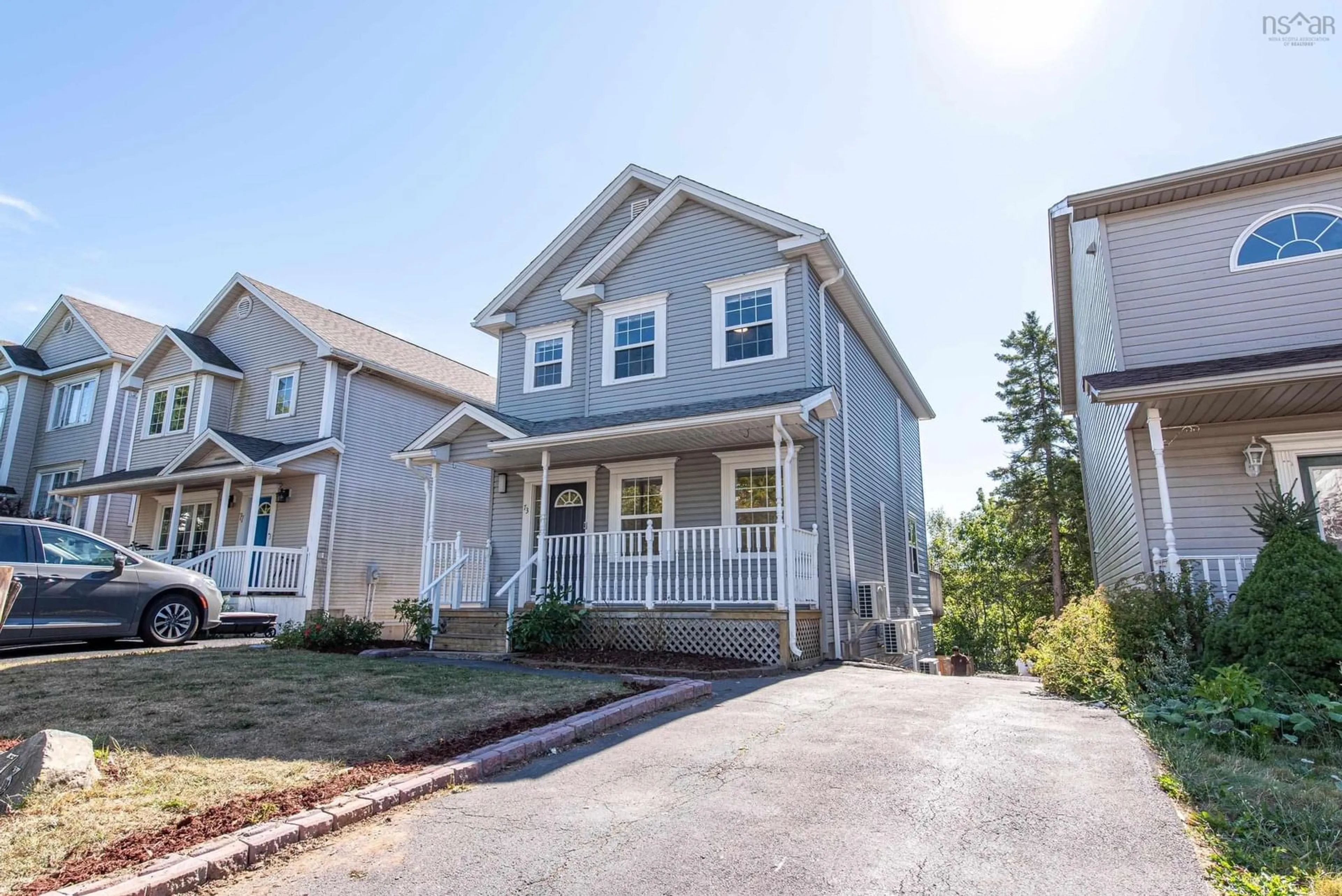 Home with vinyl exterior material, street for 73 Red Fern Terr, Halifax Nova Scotia B3S 1K8