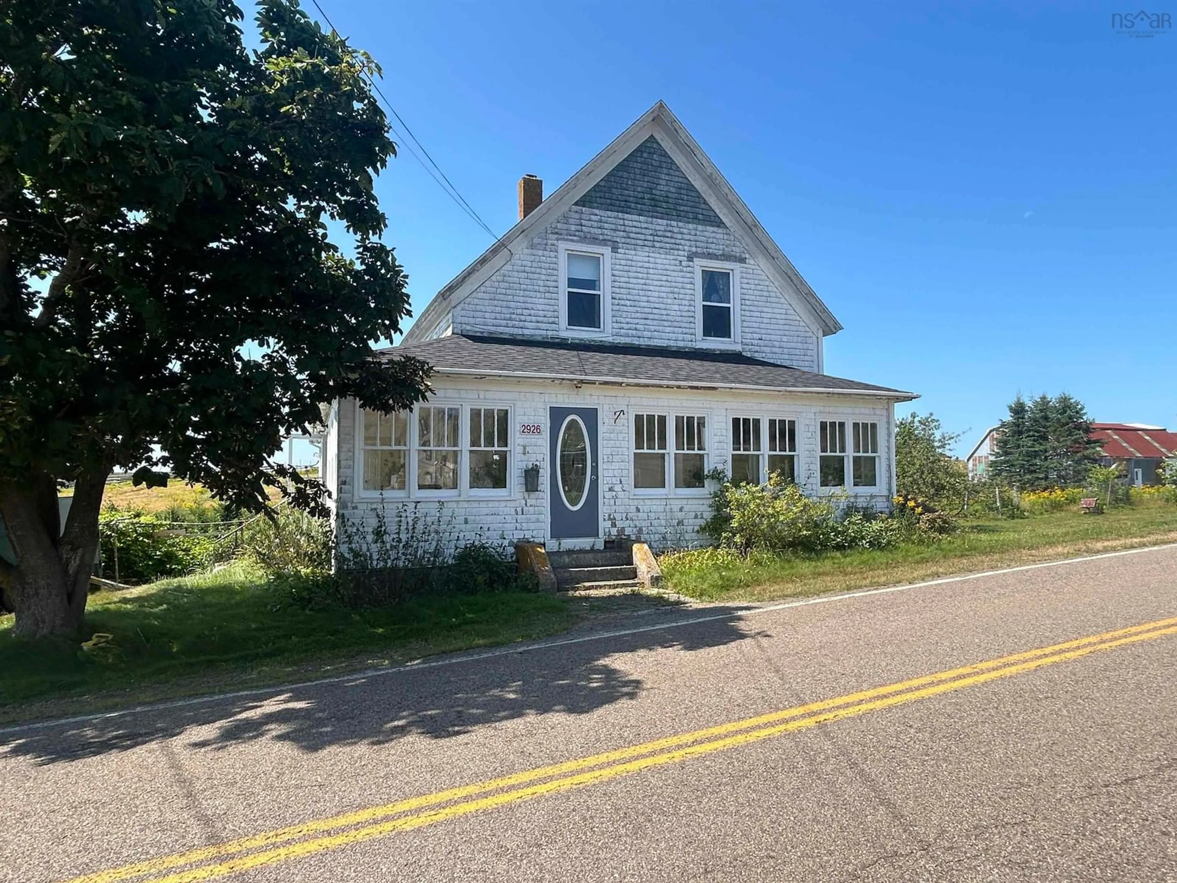 A pic from outside/outdoor area/front of a property/back of a property/a pic from drone, building for 2926 Highway 211, Port Hilford Nova Scotia B0J 3C0