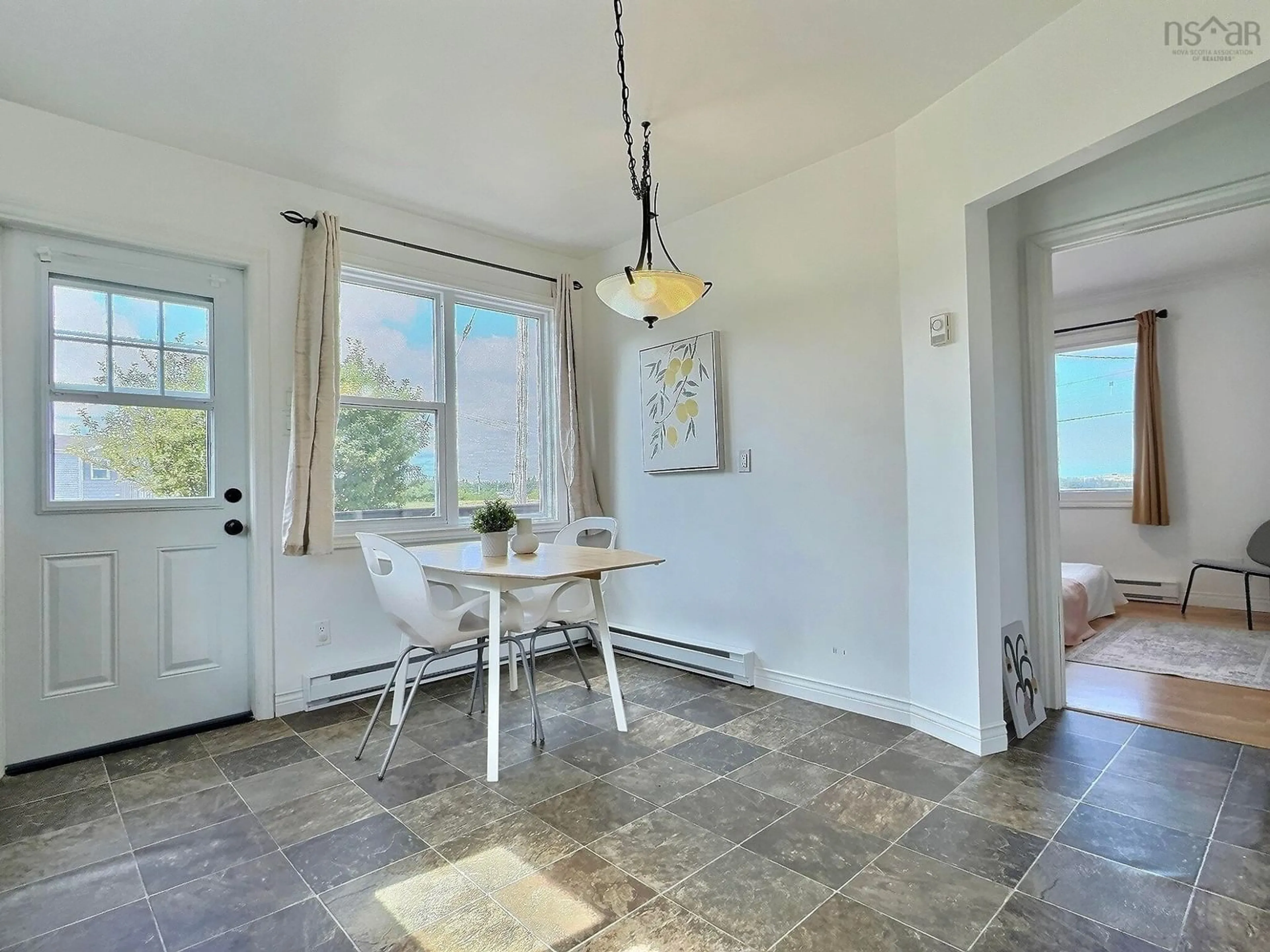 Dining room, ceramic/tile floor for 272 Cheticamp Back Rd, Plateau Nova Scotia B0E 1H0