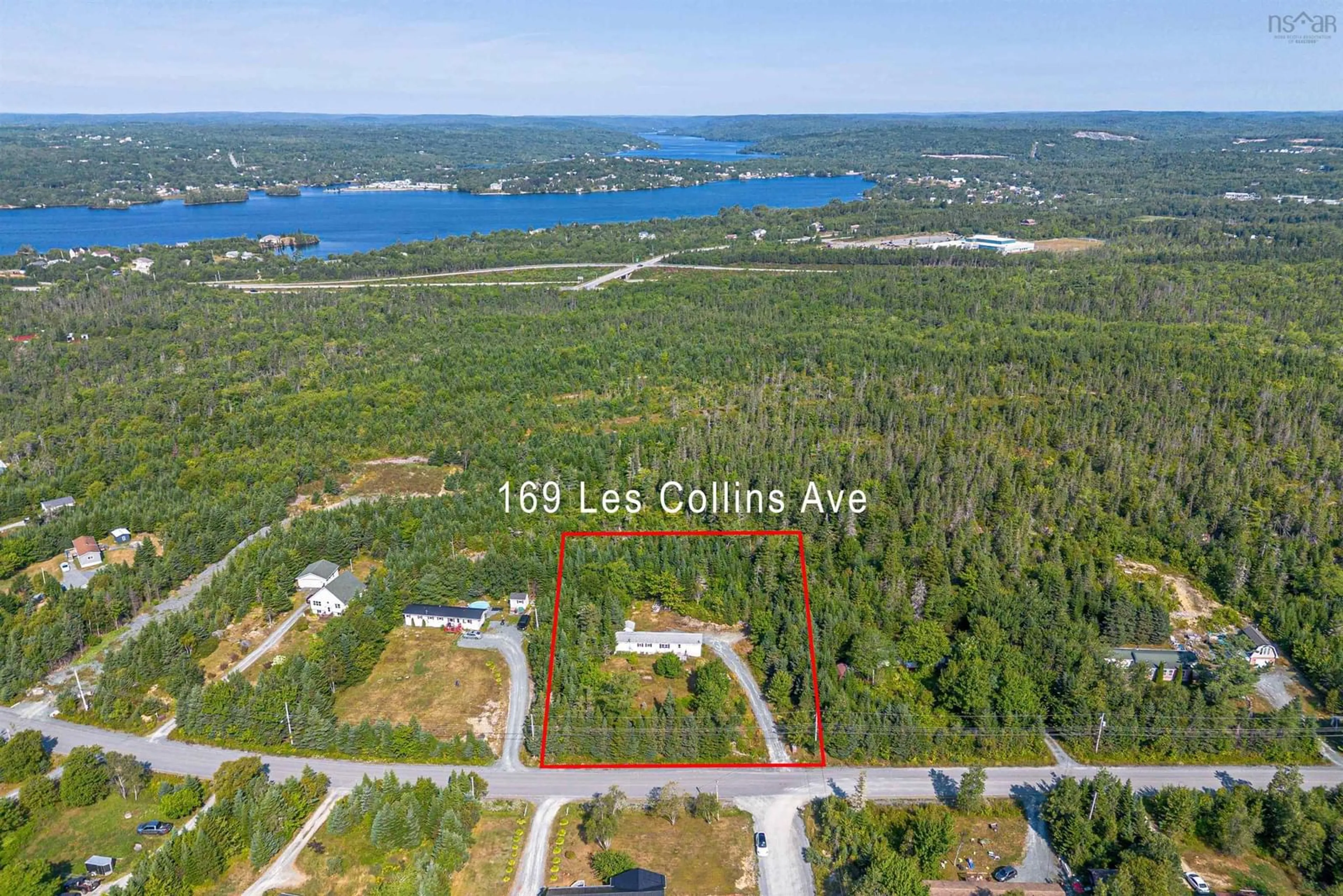 A pic from outside/outdoor area/front of a property/back of a property/a pic from drone, water/lake/river/ocean view for 169 Les Collins Ave, West Chezzetcook Nova Scotia B0J 1N0