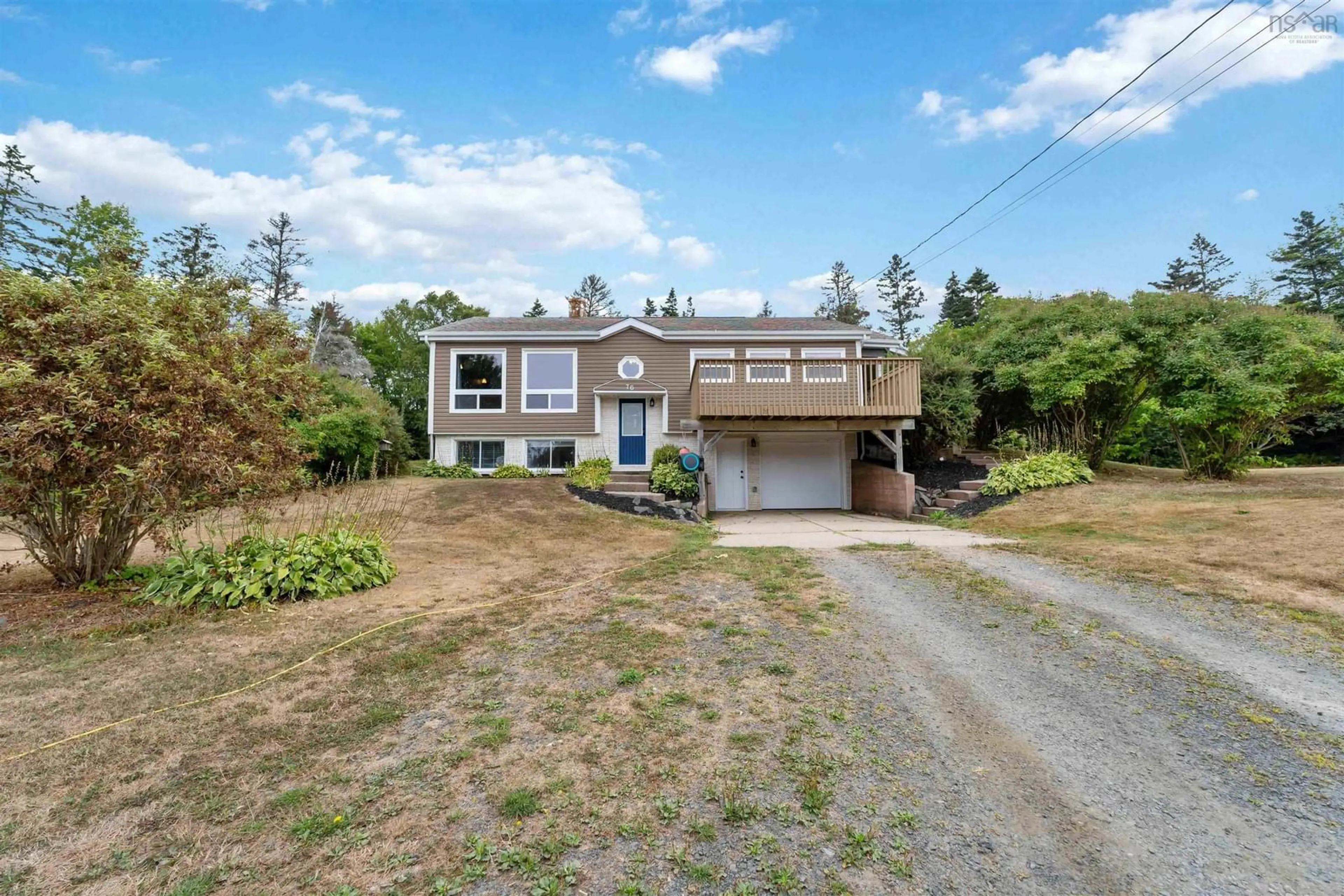 A pic from outside/outdoor area/front of a property/back of a property/a pic from drone, street for 76 Marsh Rd, Brighton Nova Scotia B0V 1A0