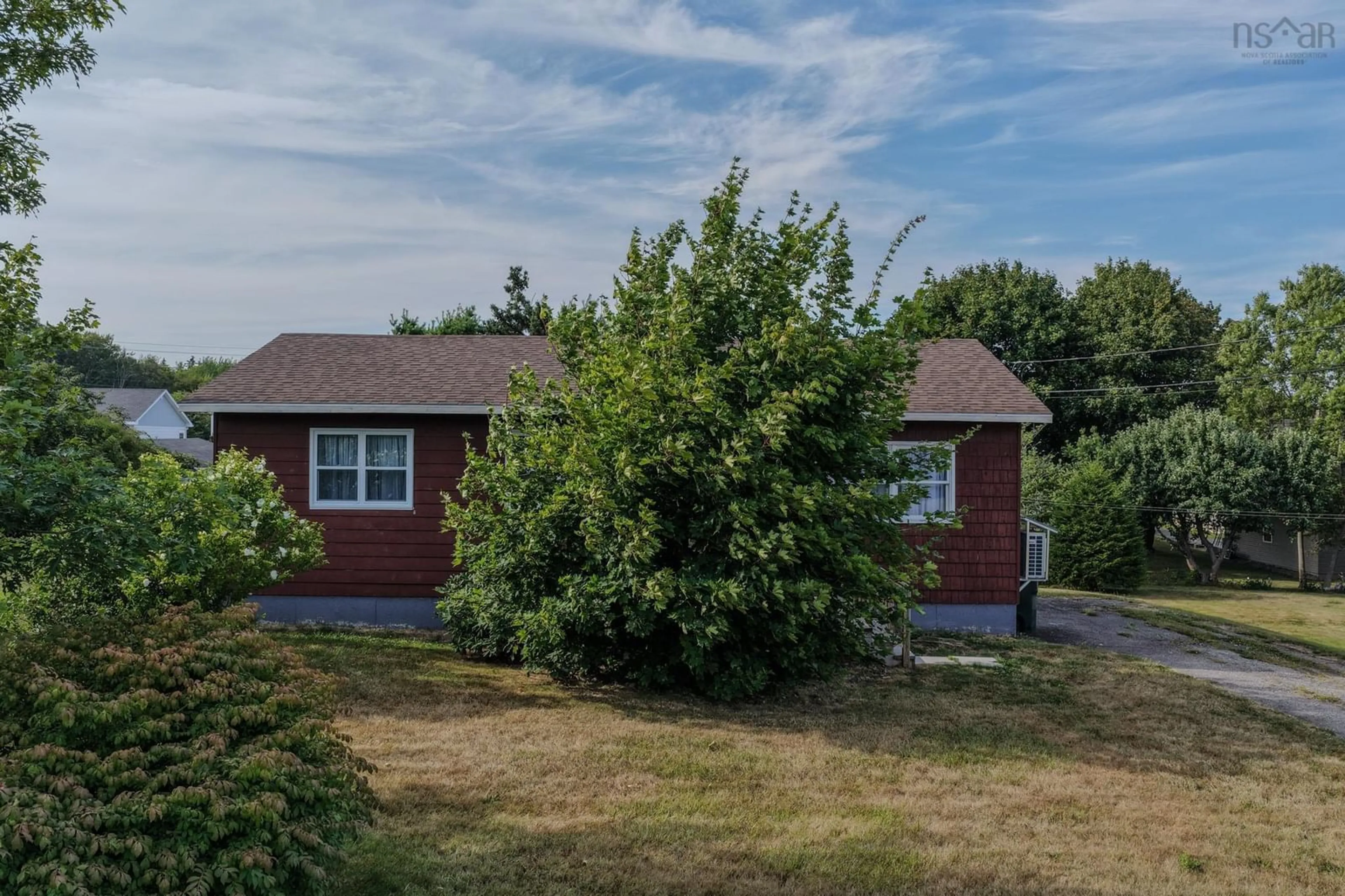 A pic from outside/outdoor area/front of a property/back of a property/a pic from drone, street for 21 Halliday St, Westmount Nova Scotia B1R 2A8