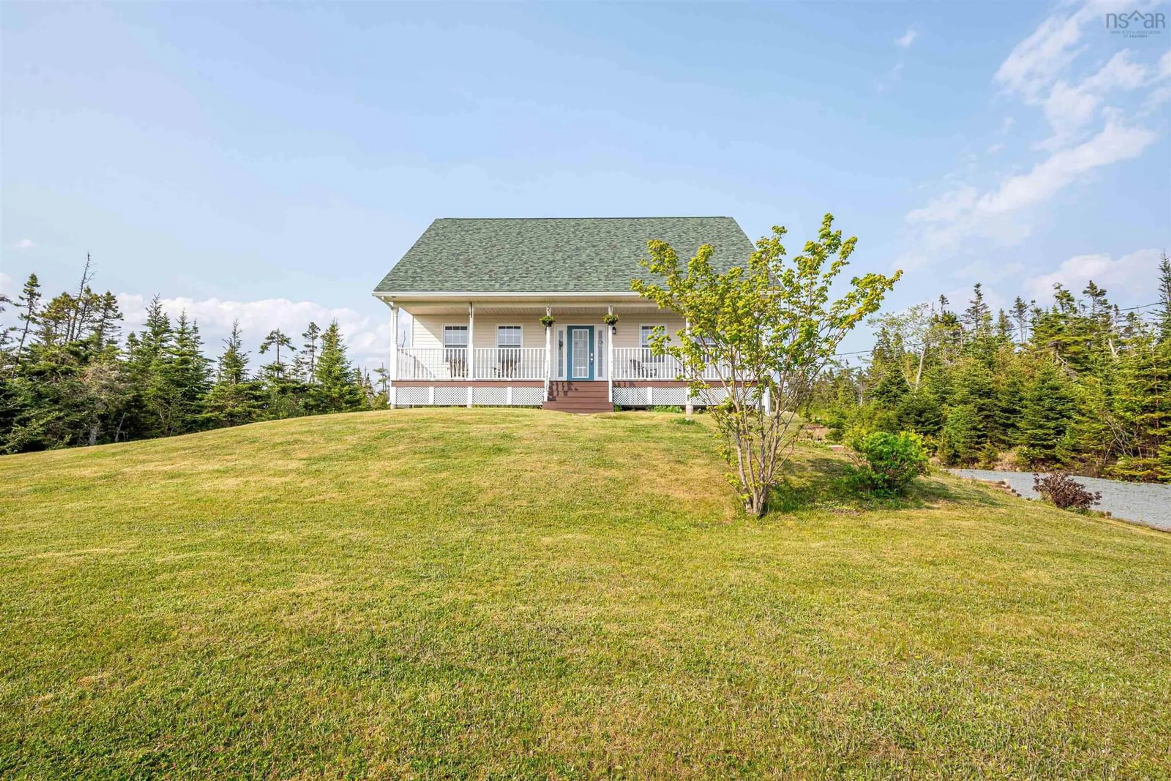 A pic from outside/outdoor area/front of a property/back of a property/a pic from drone, water/lake/river/ocean view for 297 Leslie Rd, East Lawrencetown Nova Scotia B2Z 1T4