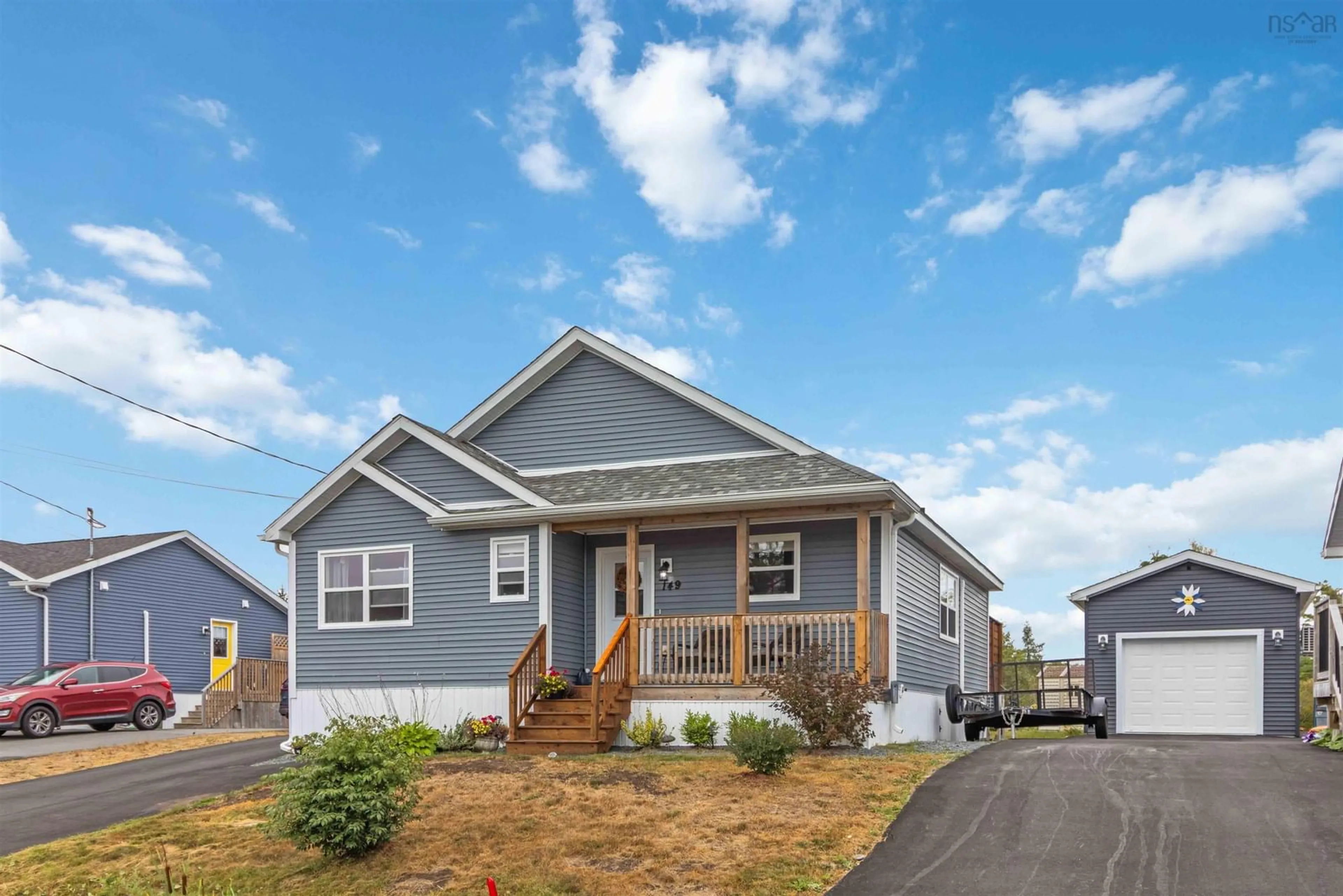 Home with vinyl exterior material, street for 149 Birdsong Lane, Hubley Nova Scotia B3Z 0T6