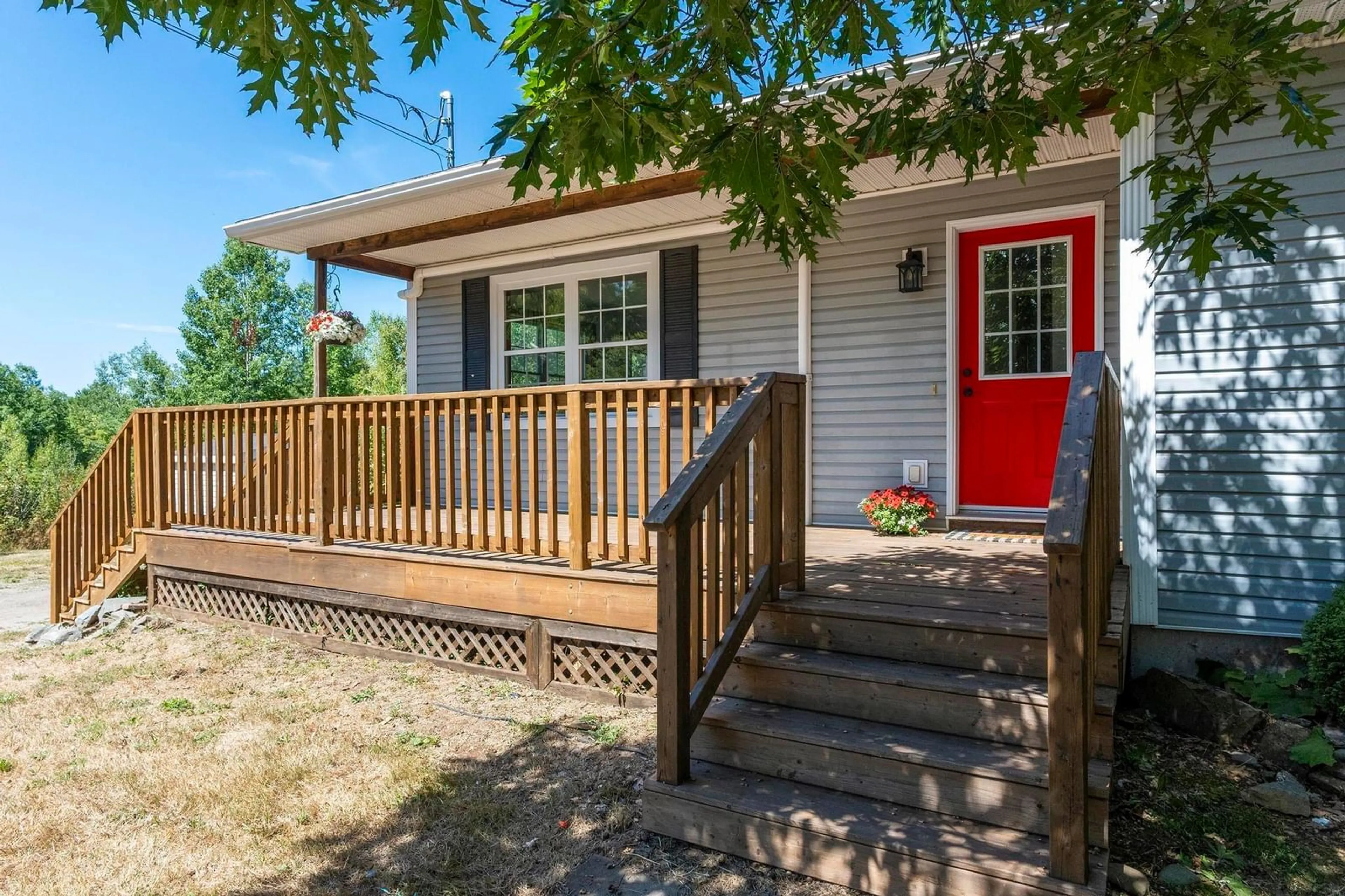 Home with vinyl exterior material, street for 2559 Harmony Rd, Morristown Nova Scotia B0P 1C0
