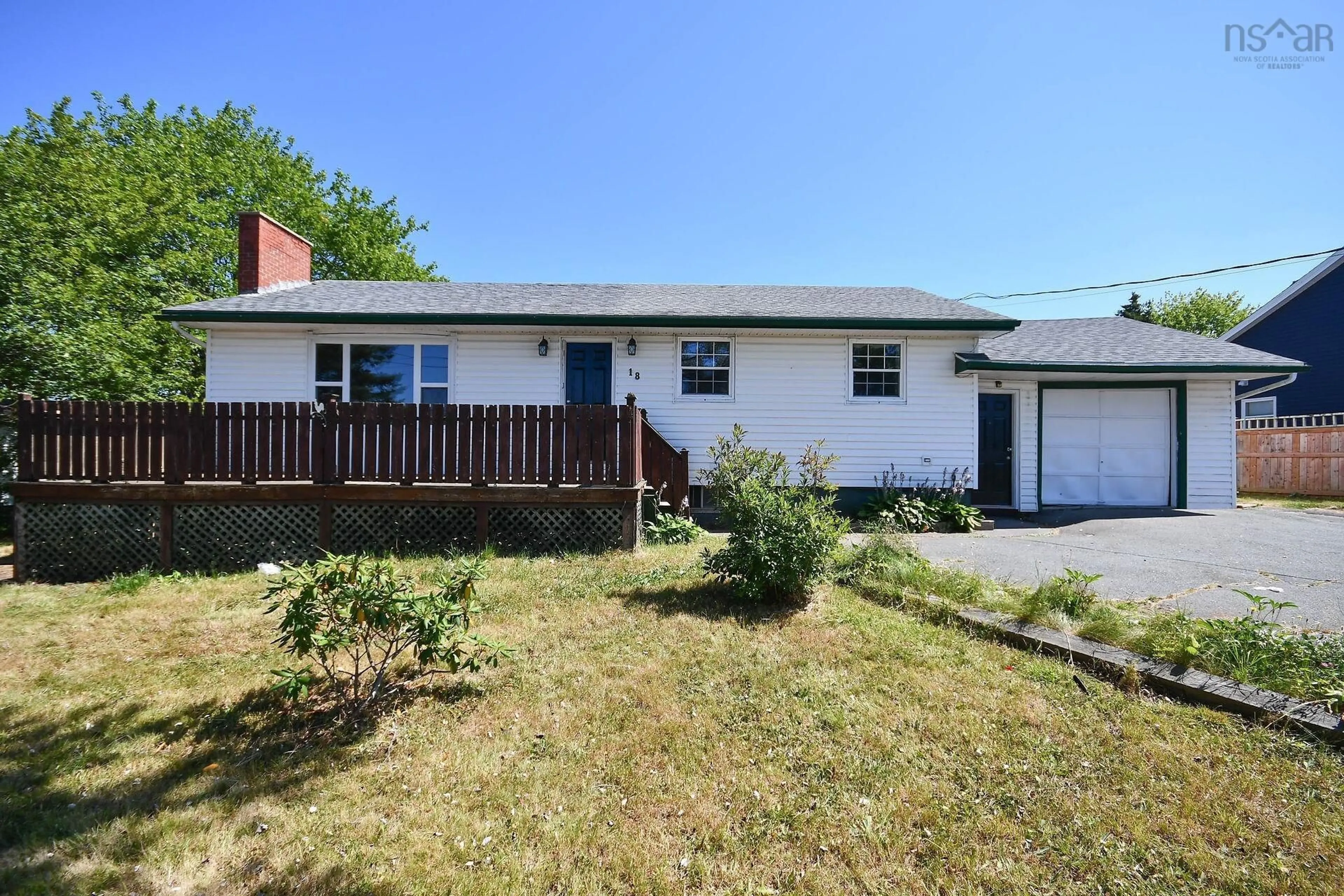 A pic from outside/outdoor area/front of a property/back of a property/a pic from drone, street for 18 Bissett Rd, Cole Harbour Nova Scotia B2V 2T1