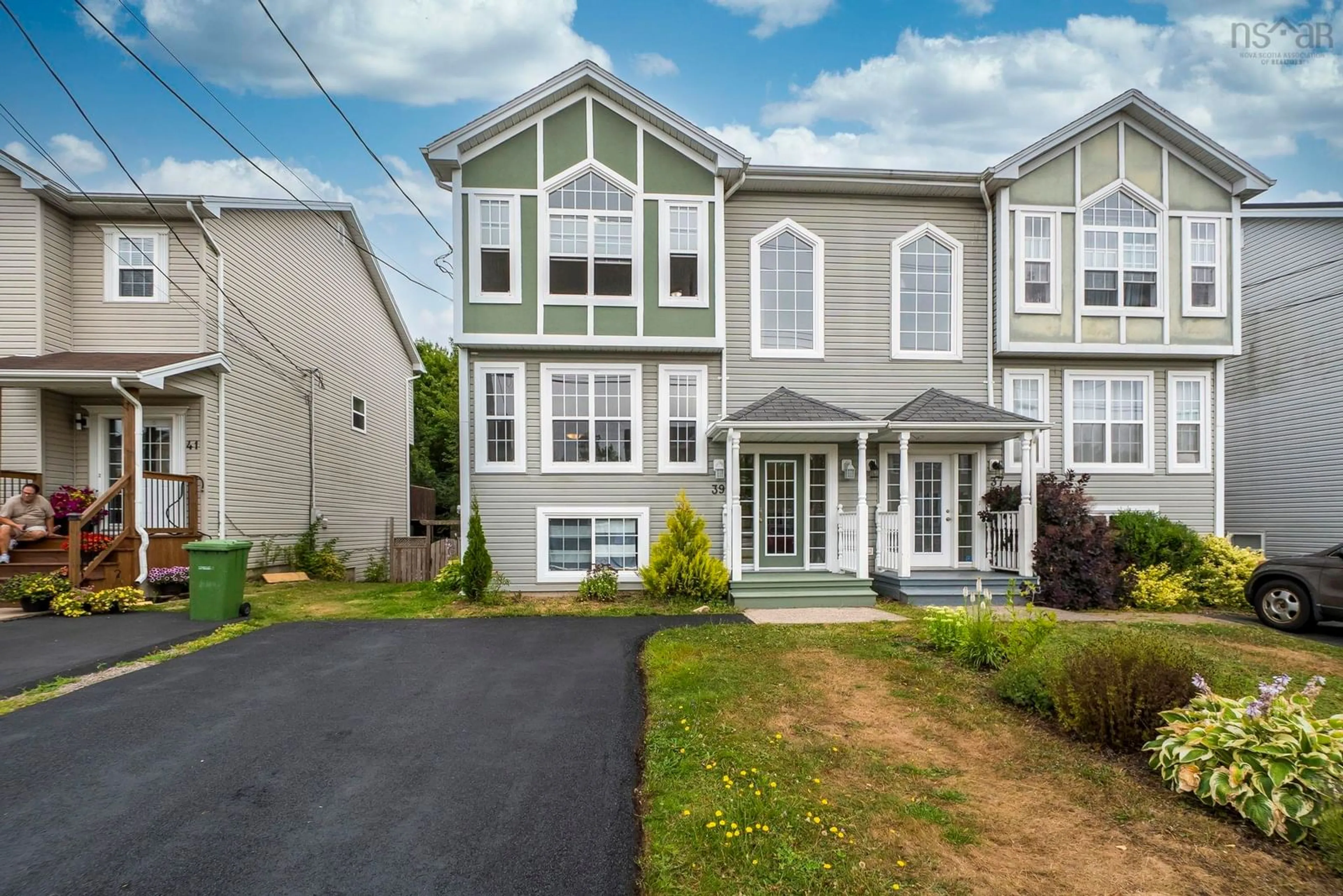Home with vinyl exterior material, street for 39 North Green Rd, Lakeside Nova Scotia B3T 2L6