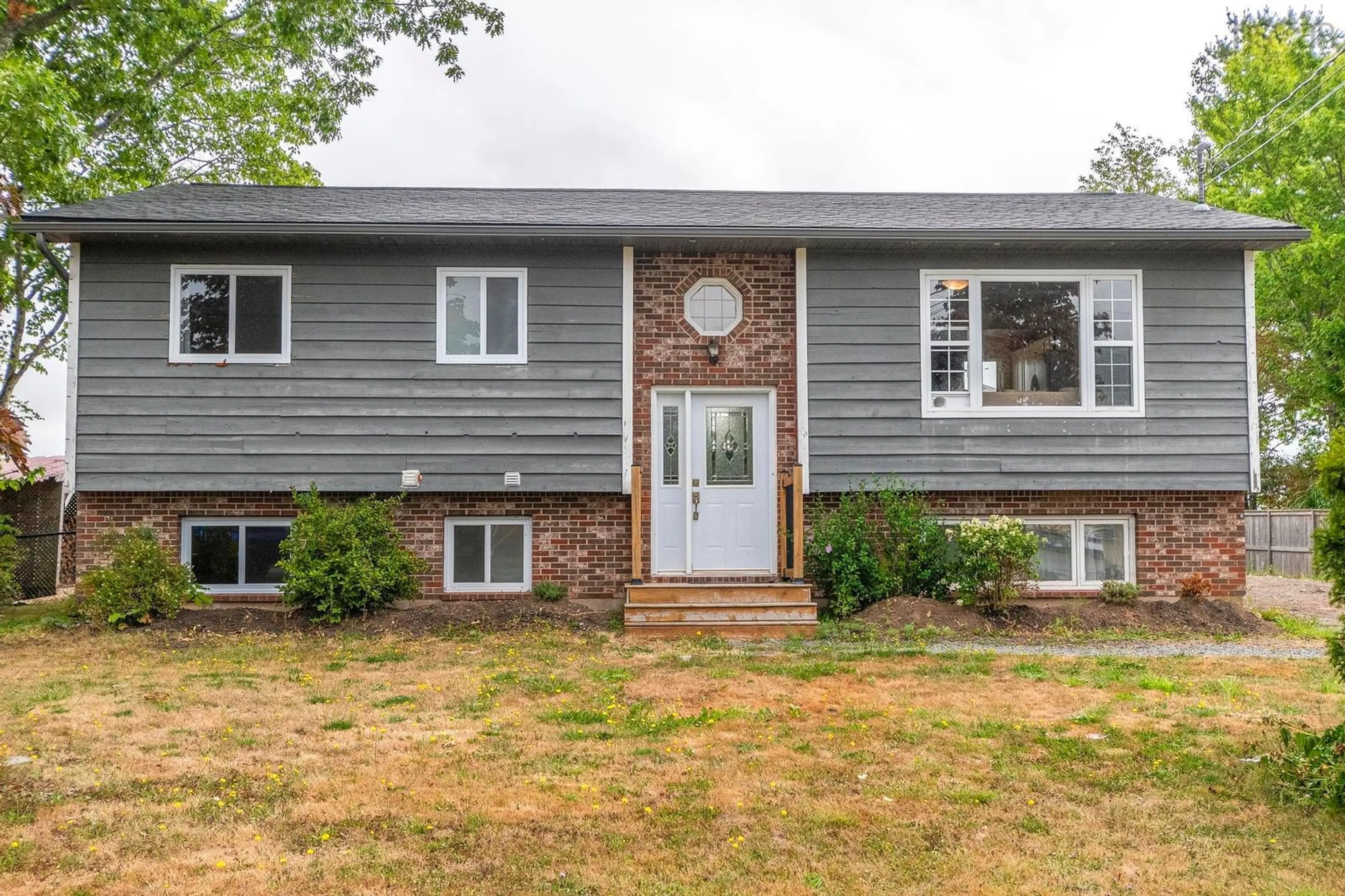 Home with vinyl exterior material, street for 16 Ridgeview St, Milford Nova Scotia B0N 1Y0