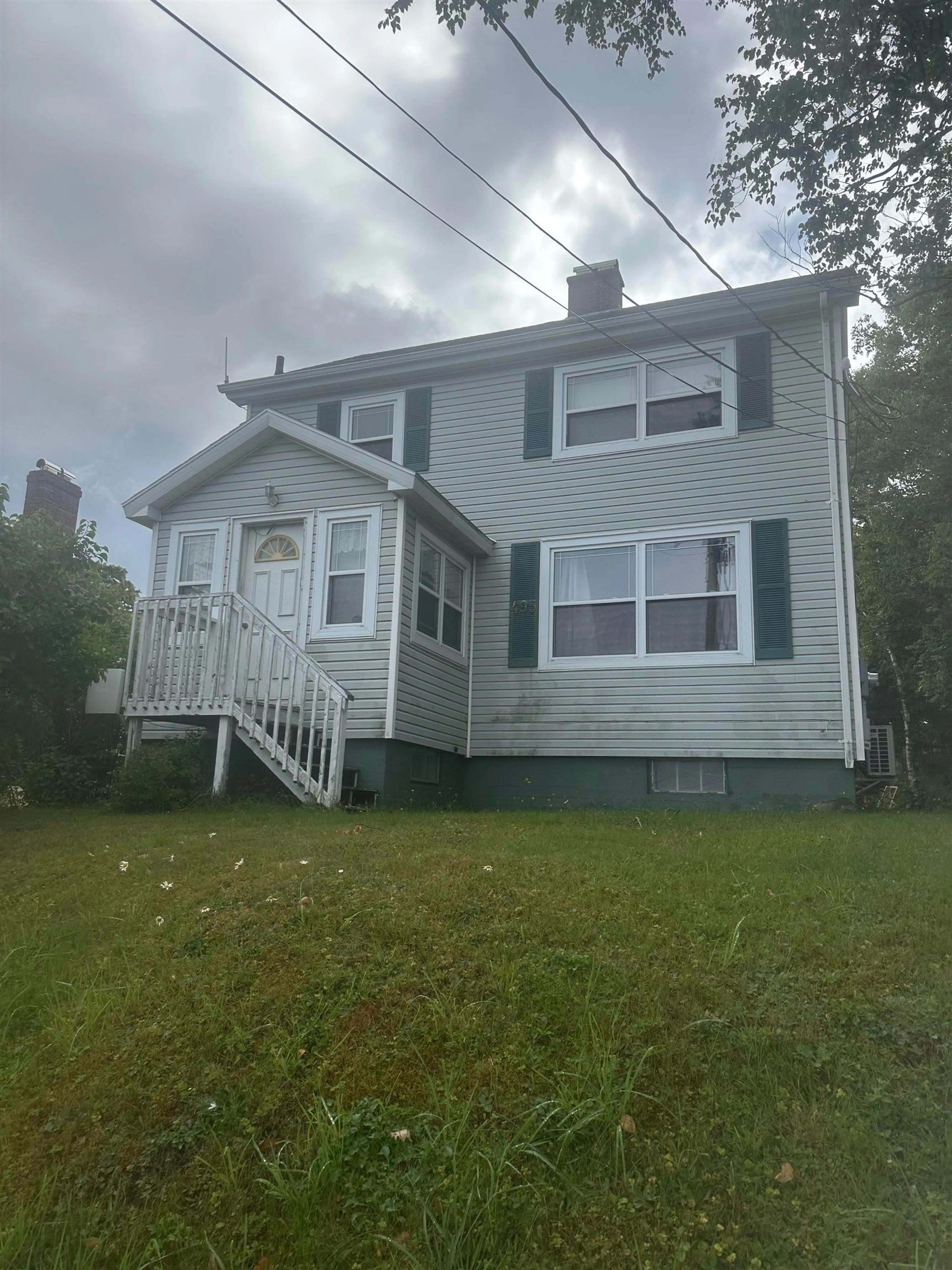 Home with vinyl exterior material, building for 495 Kings Rd, Sydney Nova Scotia B1S 1B7
