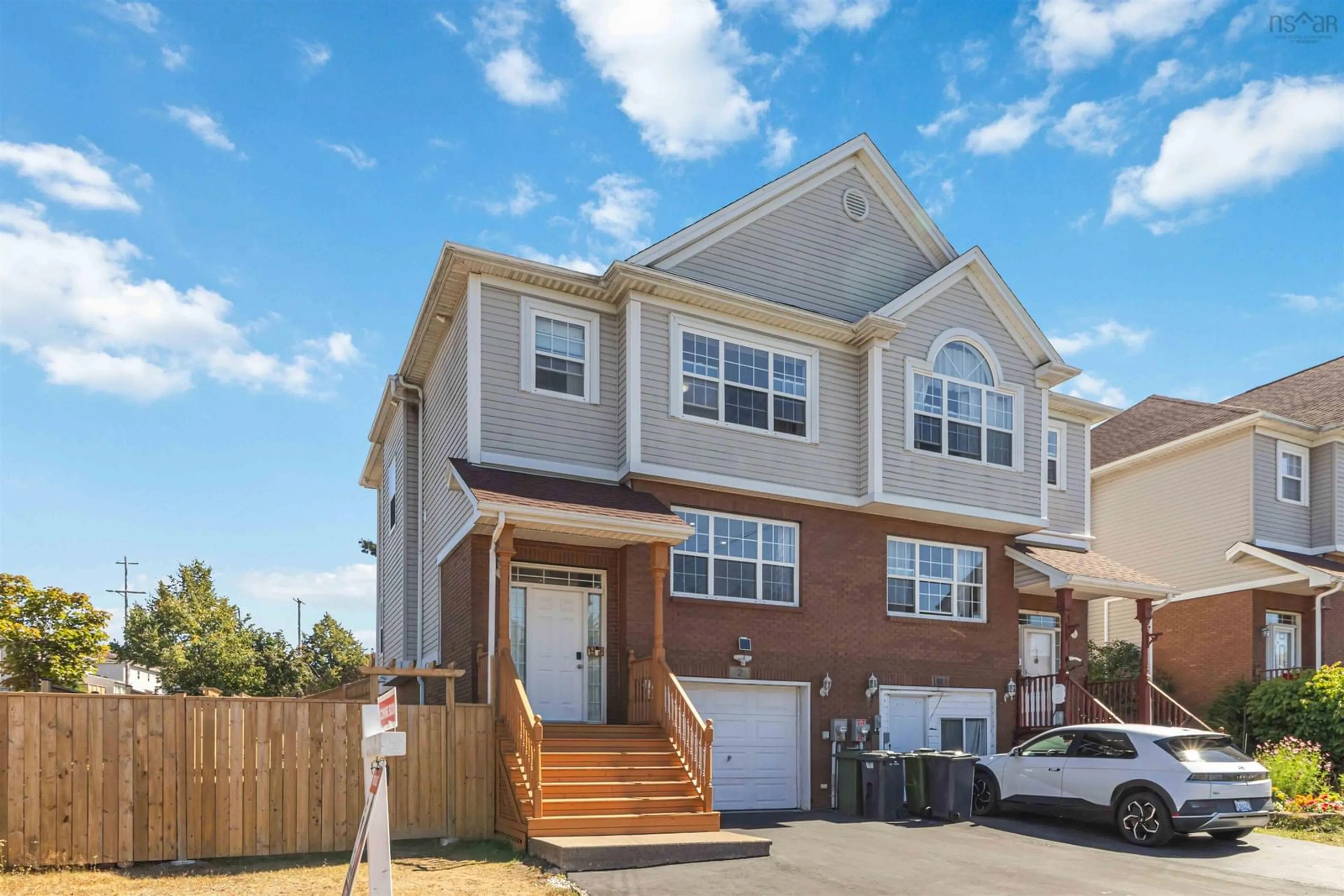 Home with vinyl exterior material, street for 2 Rosehurst Close, Halifax Nova Scotia B3S 1J6