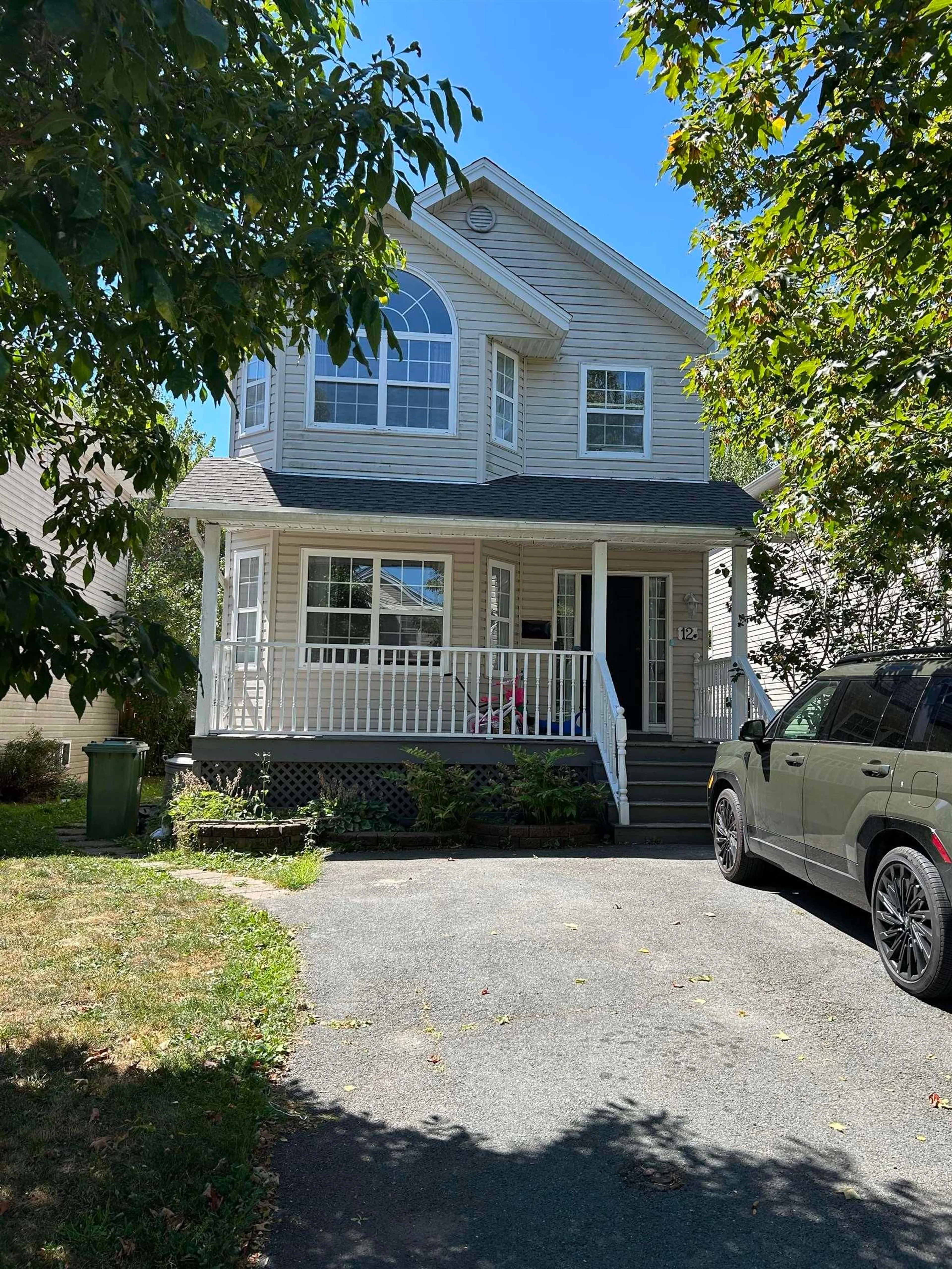 Home with vinyl exterior material, street for 12 Keyworth Lane, Halifax Nova Scotia B3P 2T7