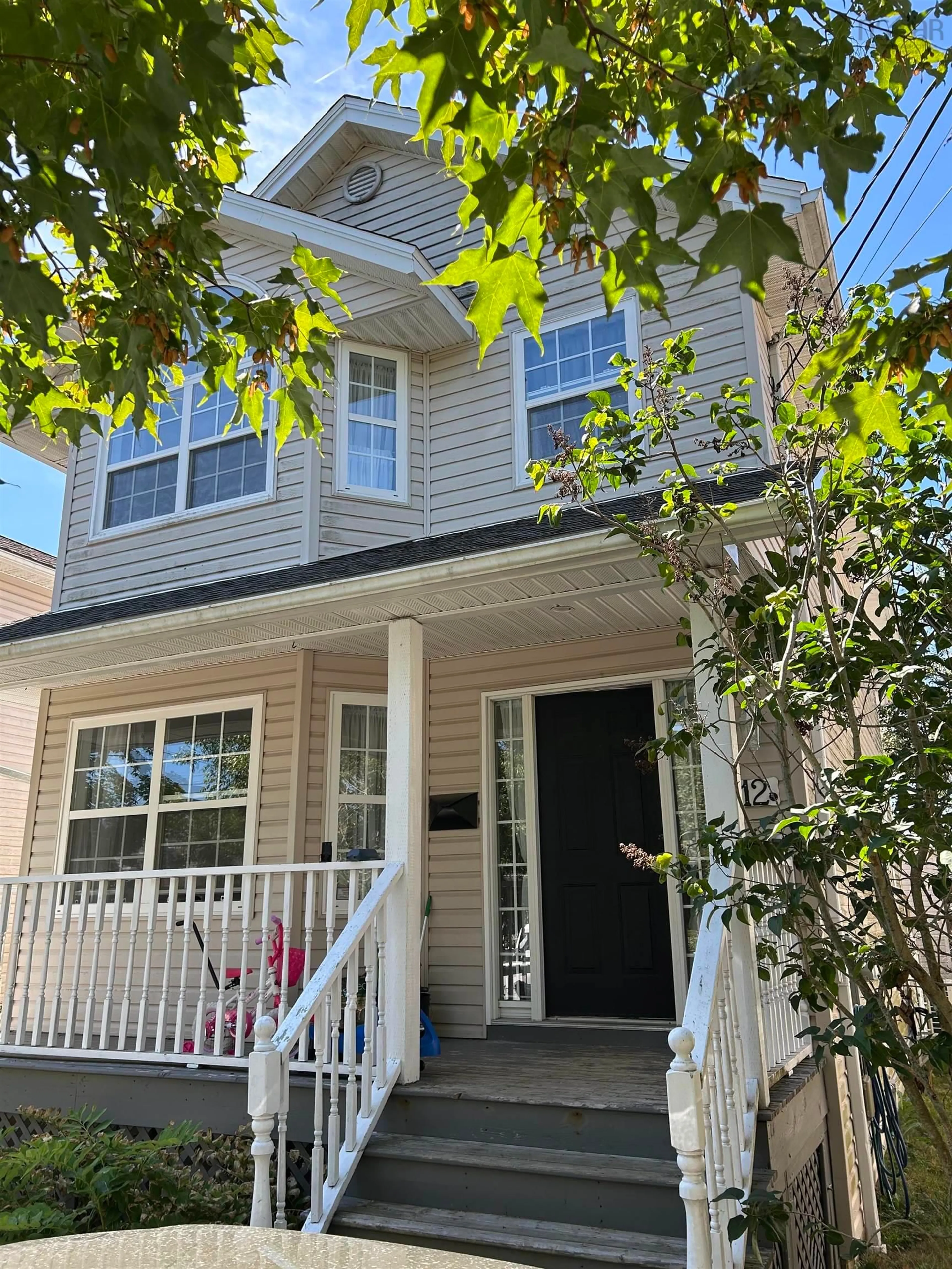 Home with vinyl exterior material, street for 12 Keyworth Lane, Halifax Nova Scotia B3P 2T7