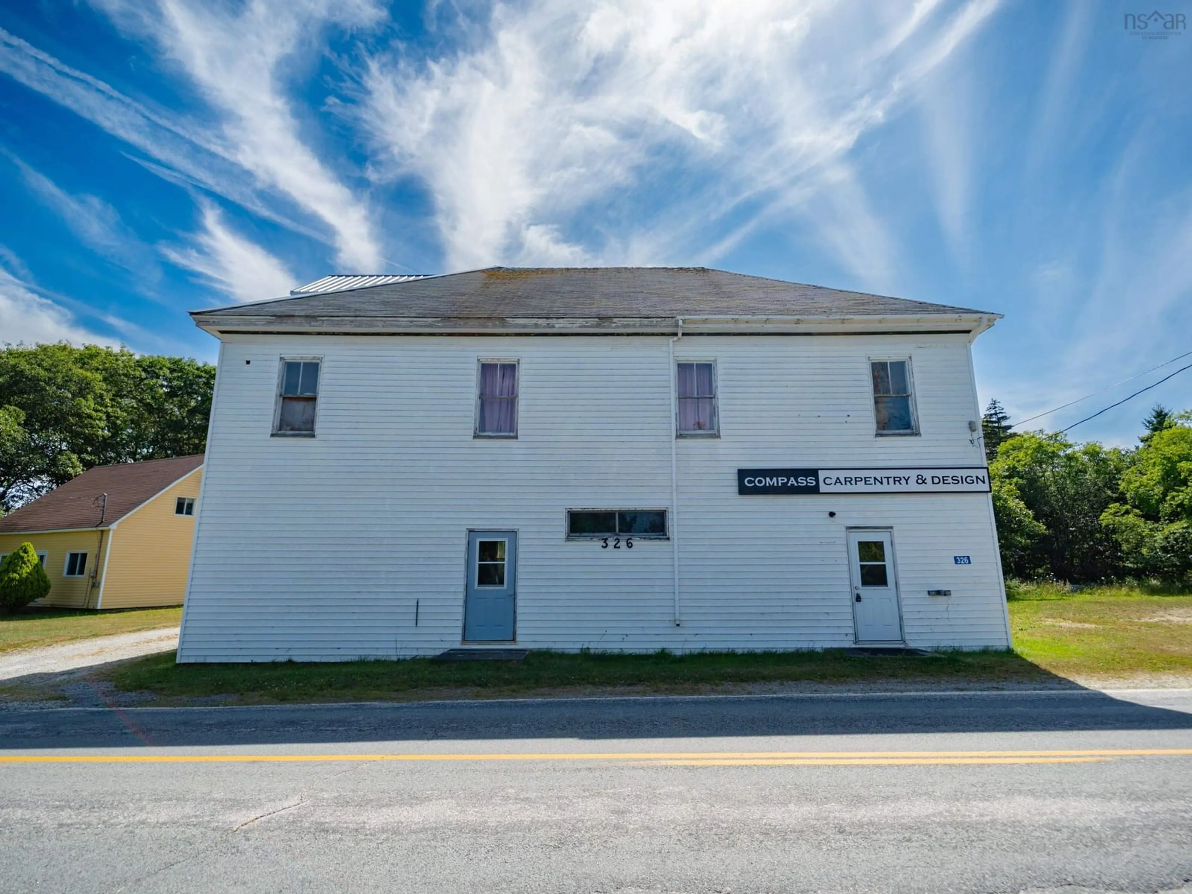 A pic from outside/outdoor area/front of a property/back of a property/a pic from drone, building for 326 Port La Tour Rd, Port Clyde Nova Scotia B0W 2S0