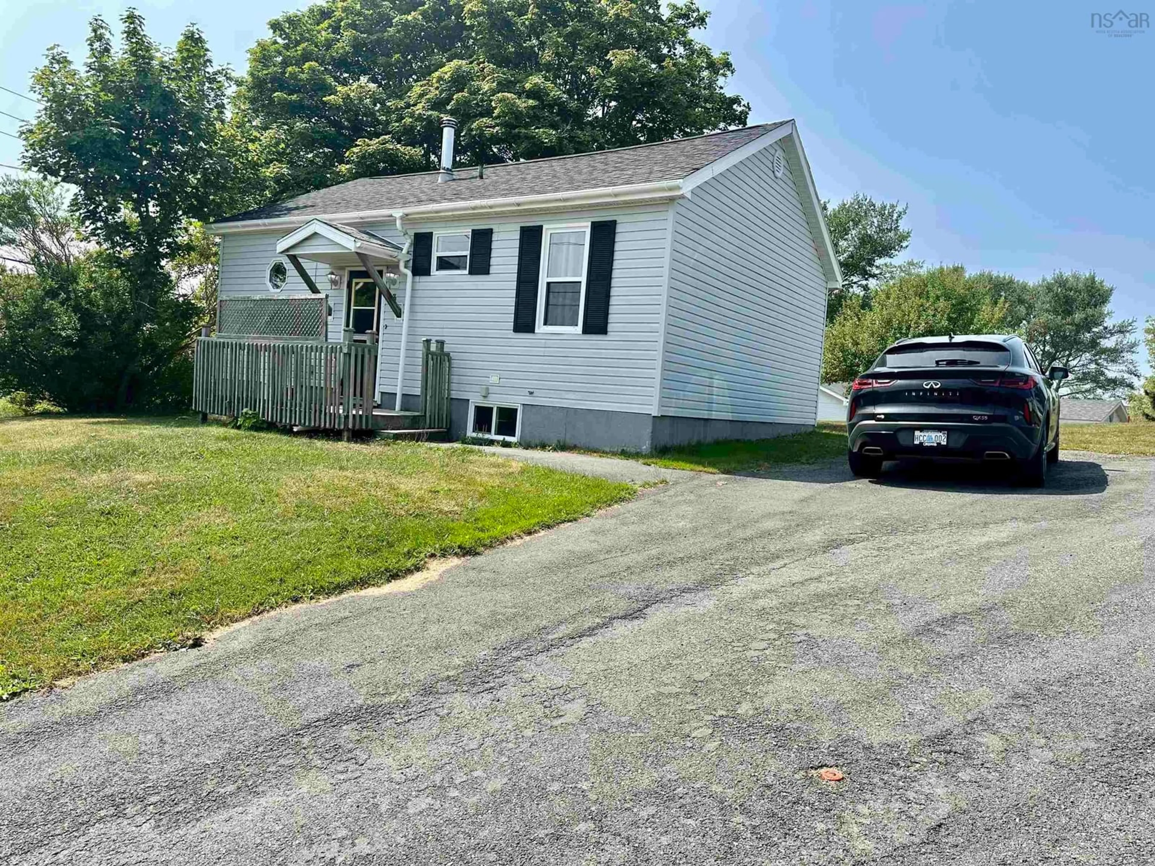 A pic from outside/outdoor area/front of a property/back of a property/a pic from drone, street for 3 Sadler St #24-2, Port Hastings Nova Scotia B9A 0A6