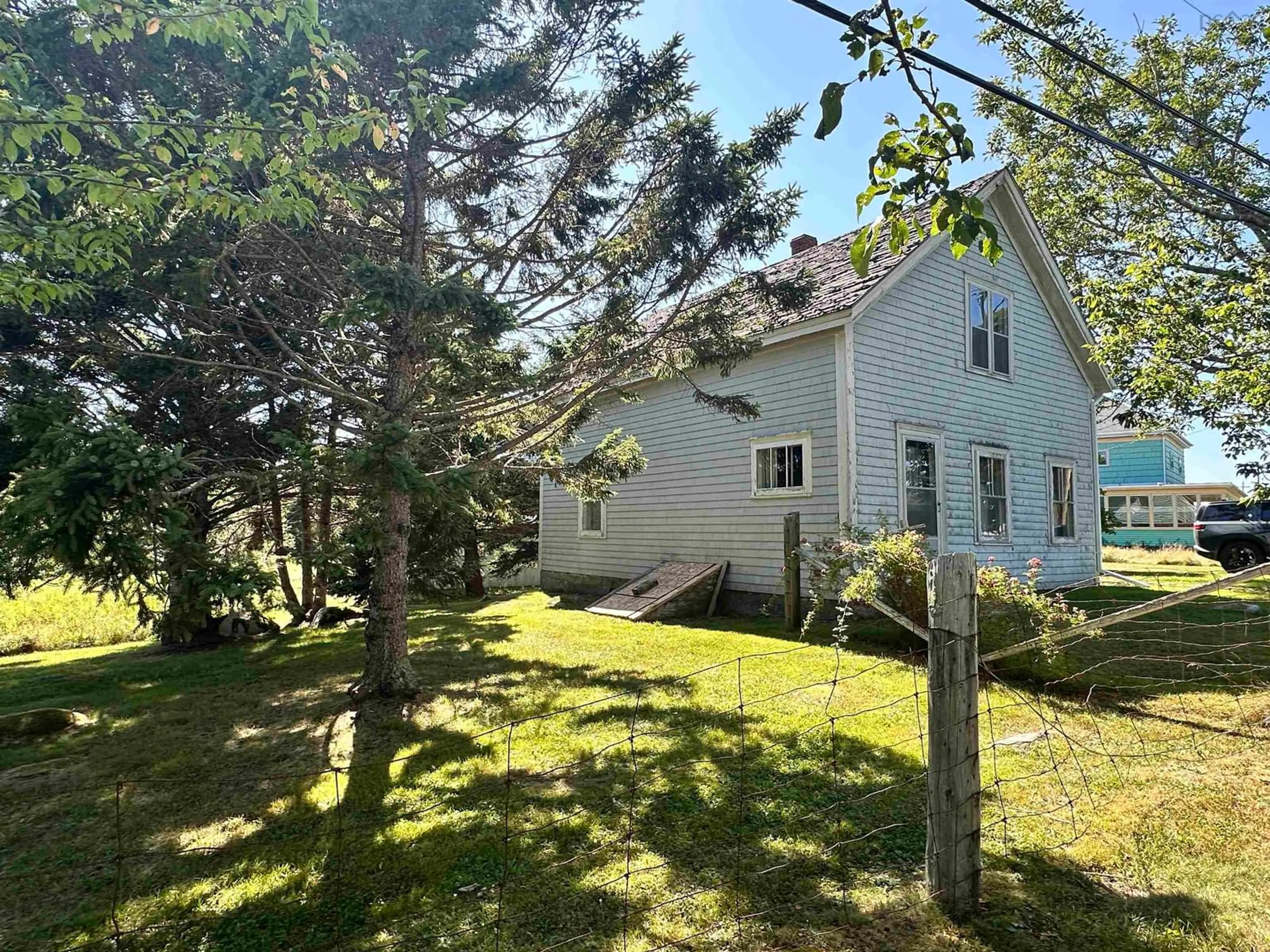 A pic from outside/outdoor area/front of a property/back of a property/a pic from drone, unknown for 338 Central Port Mouton Rd, Port Mouton Nova Scotia B0T 1T0