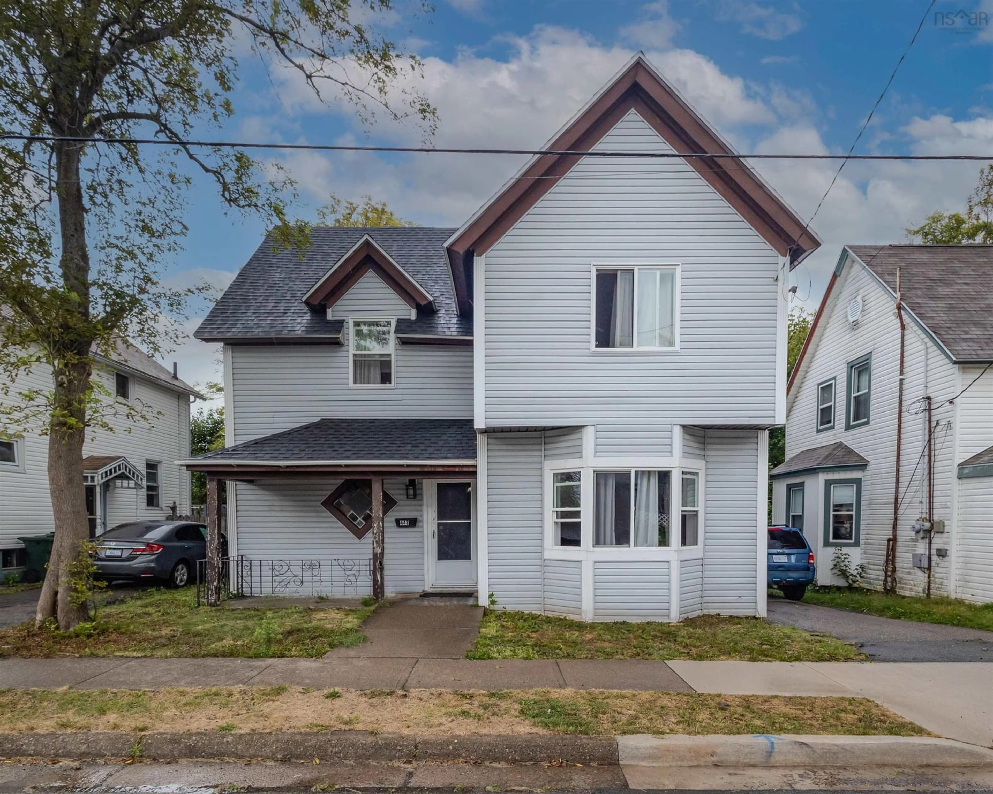 Home with vinyl exterior material, street for 443 Bentinck St, Sydney Nova Scotia B1S 2Y8