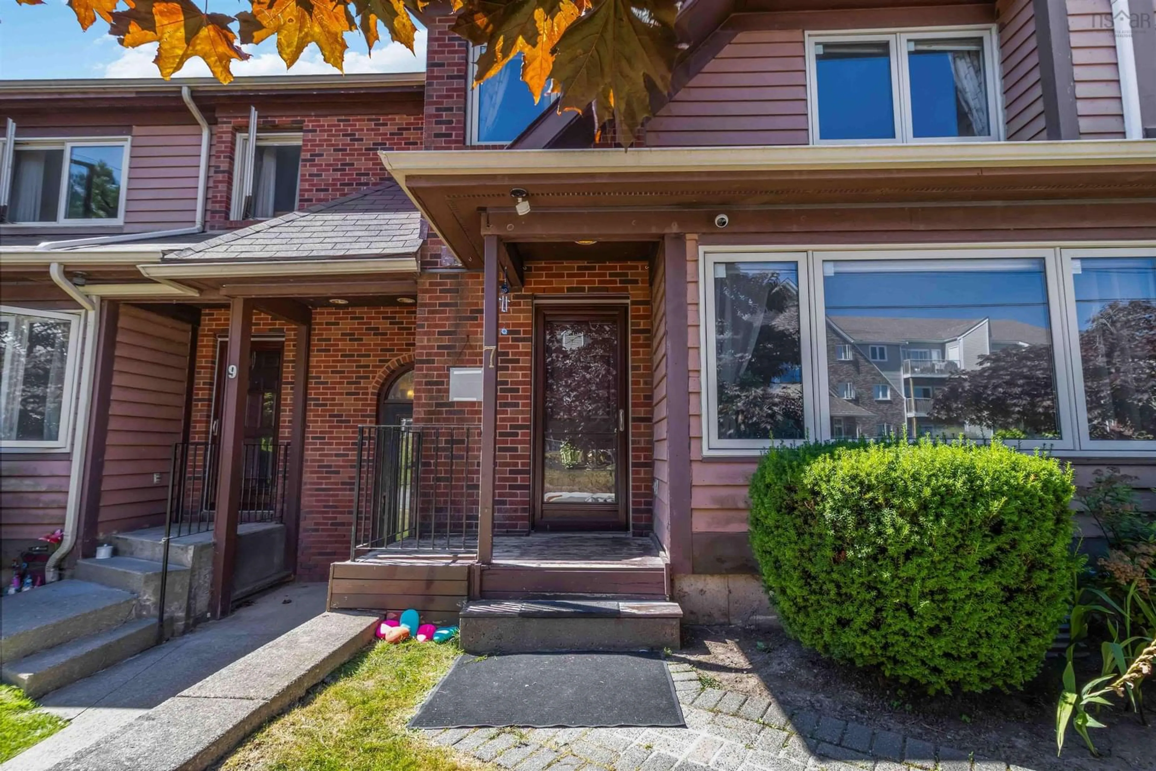 Home with brick exterior material, street for 7 73 Collins Grove, Dartmouth Nova Scotia B2W 4G3