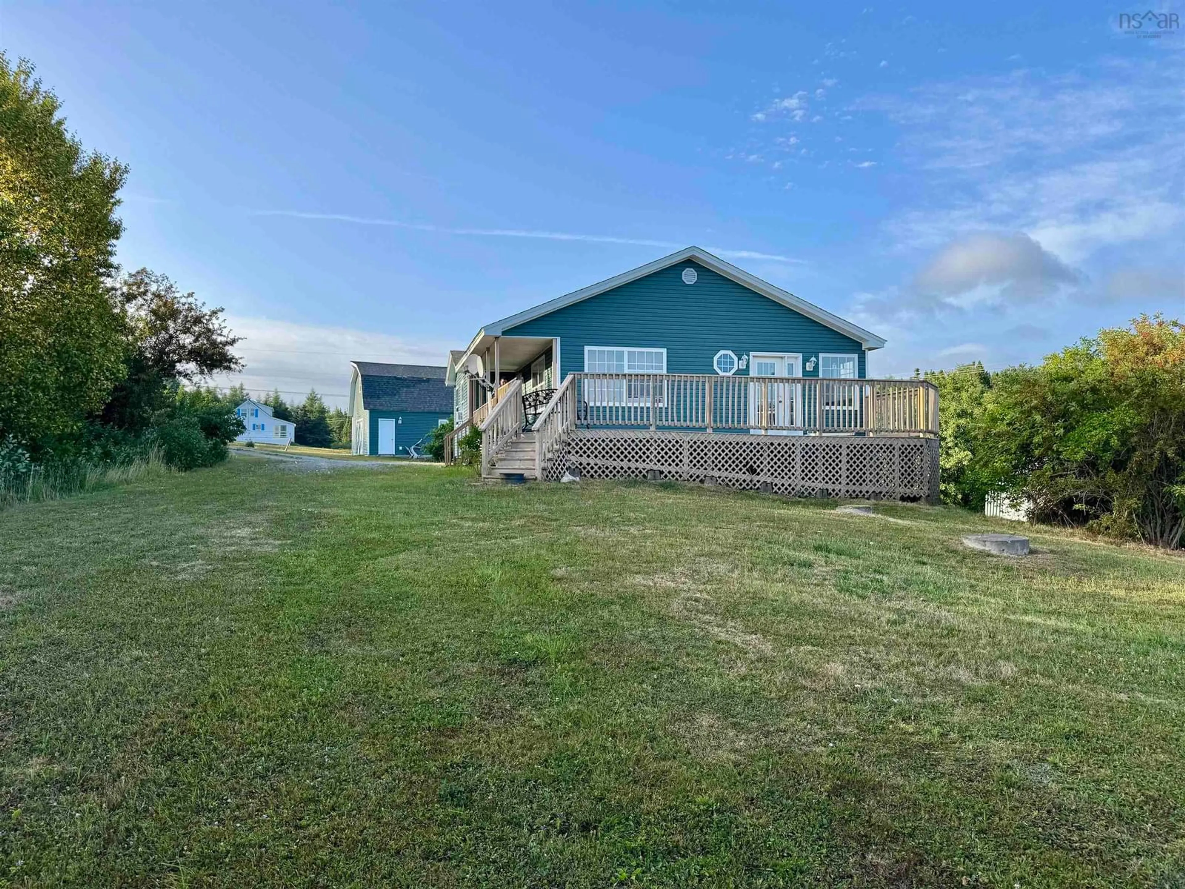 A pic from outside/outdoor area/front of a property/back of a property/a pic from drone, water/lake/river/ocean view for 19 Walkerville Rd, Walkerville Nova Scotia B0E 1J0
