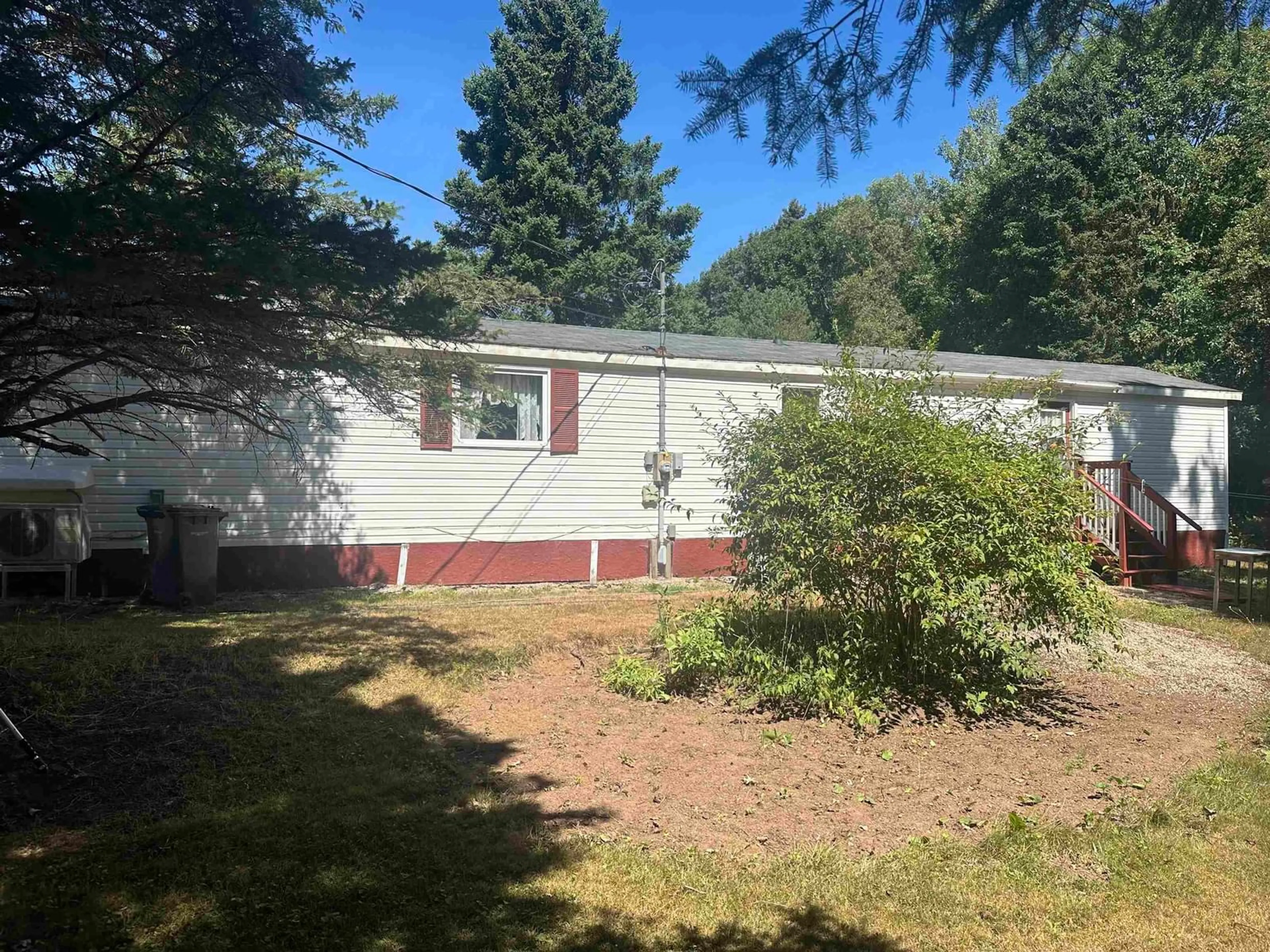 Home with vinyl exterior material, street for 50 Burke Dr, Wilmot Nova Scotia B0P 1W0