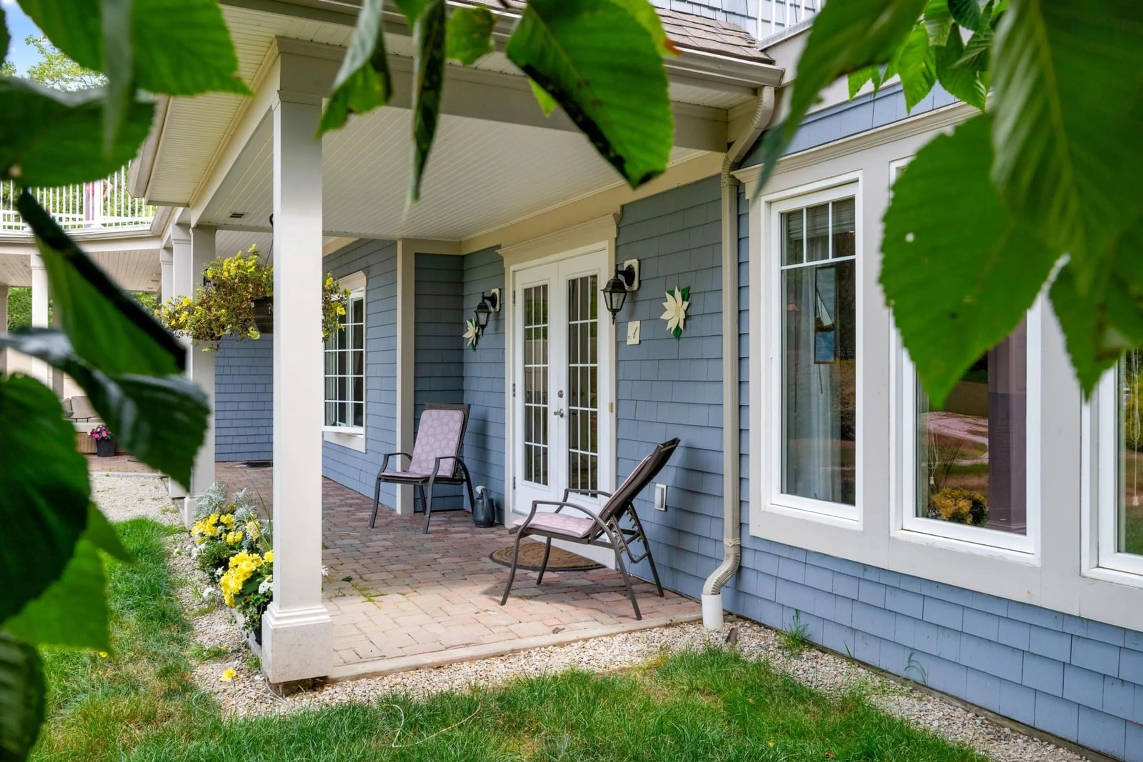 Patio, street for 184 Shore Club Rd #A, Hubbards Nova Scotia B0J 1T0