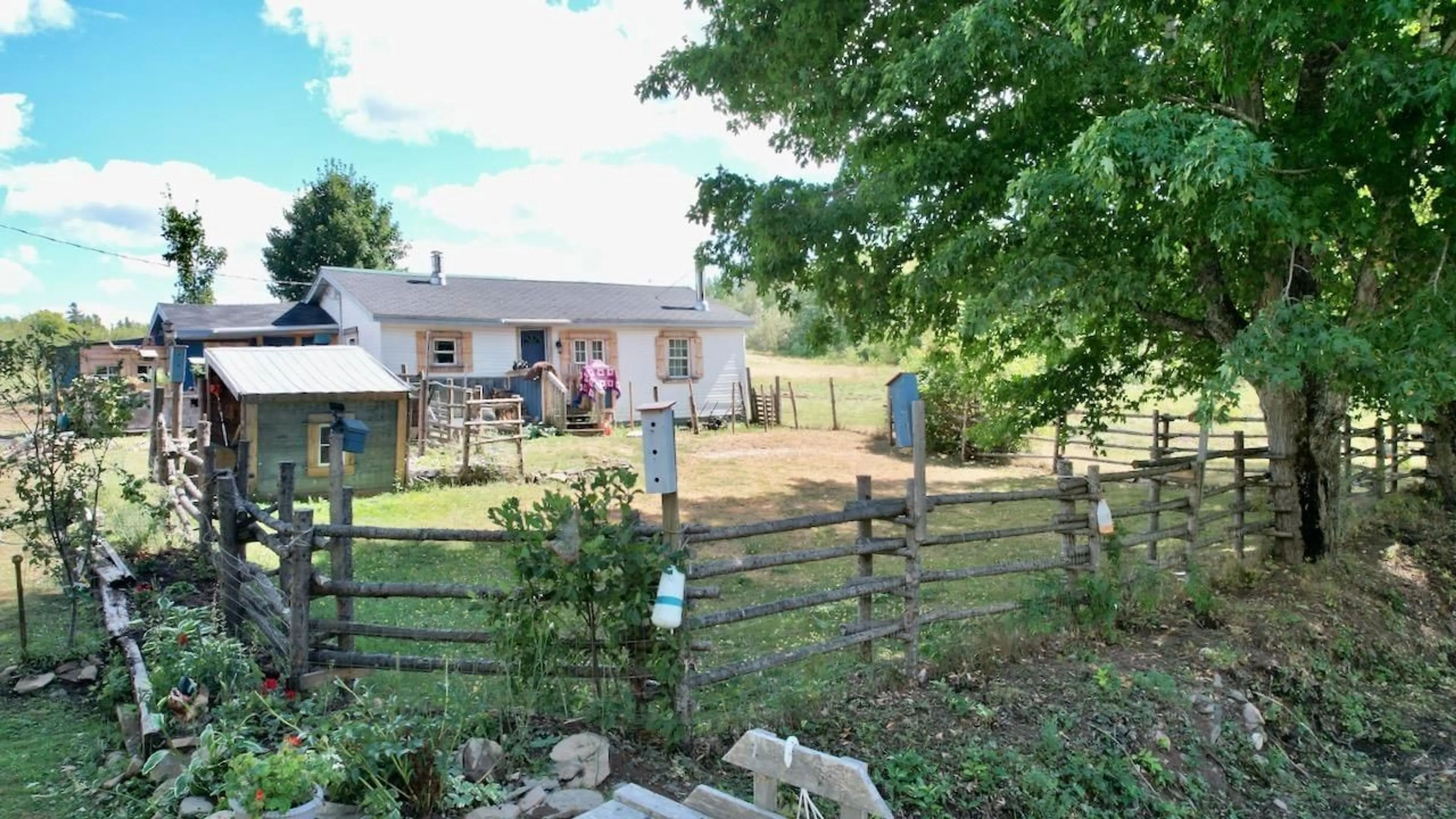 A pic from outside/outdoor area/front of a property/back of a property/a pic from drone, unknown for 1070 South Brook Rd, South Brook Nova Scotia B0M 1W0