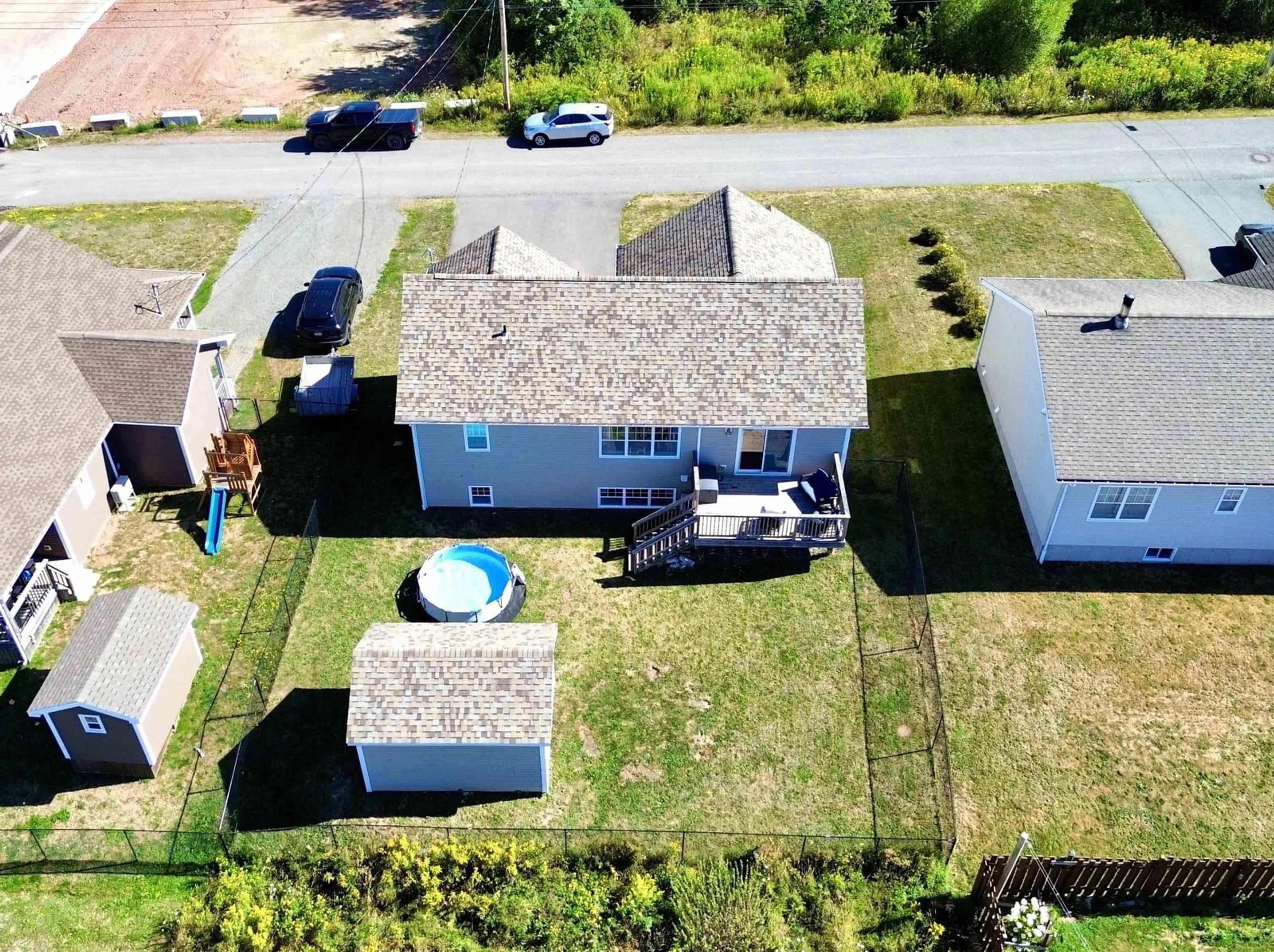 A pic from outside/outdoor area/front of a property/back of a property/a pic from drone, street for 8 Mosher St, Amherst Nova Scotia B4H 4S2