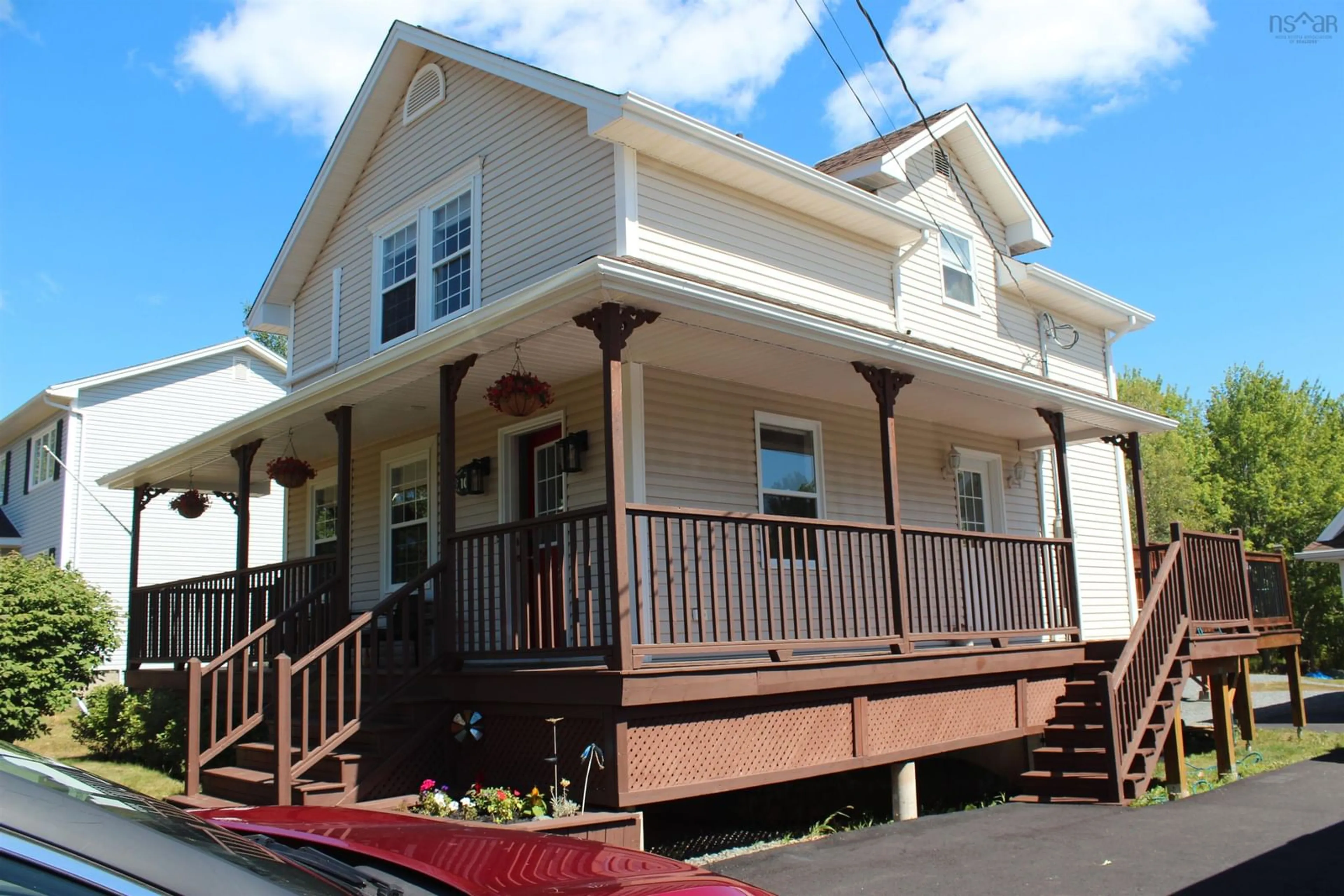 Home with vinyl exterior material, street for 10 Hazelwood Ave Ave, Lantz Nova Scotia B2S 1Y1