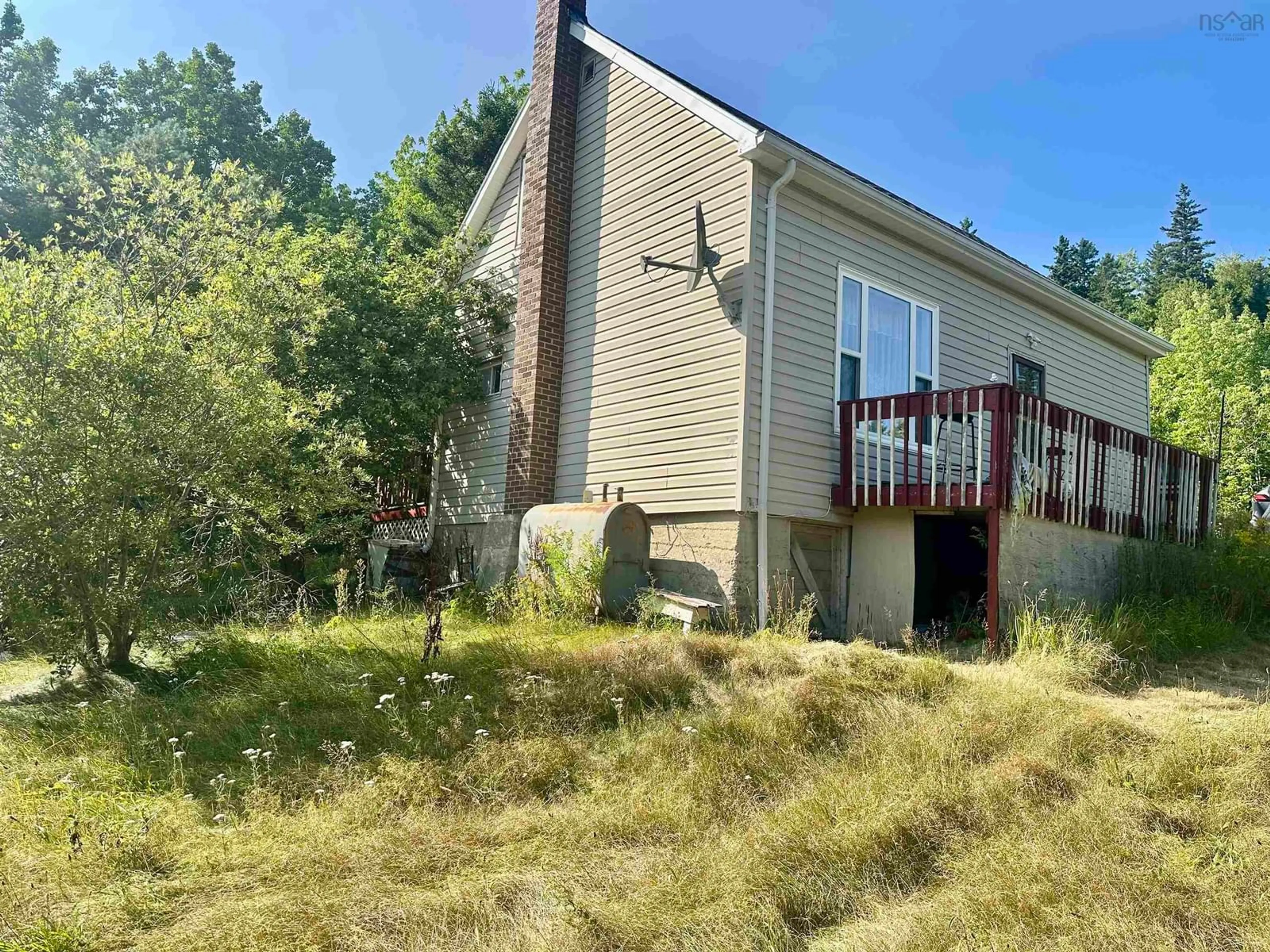 A pic from outside/outdoor area/front of a property/back of a property/a pic from drone, unknown for 1316 Strathlorne-Scotsville Rd, North Ainslie Nova Scotia B0E 1N0