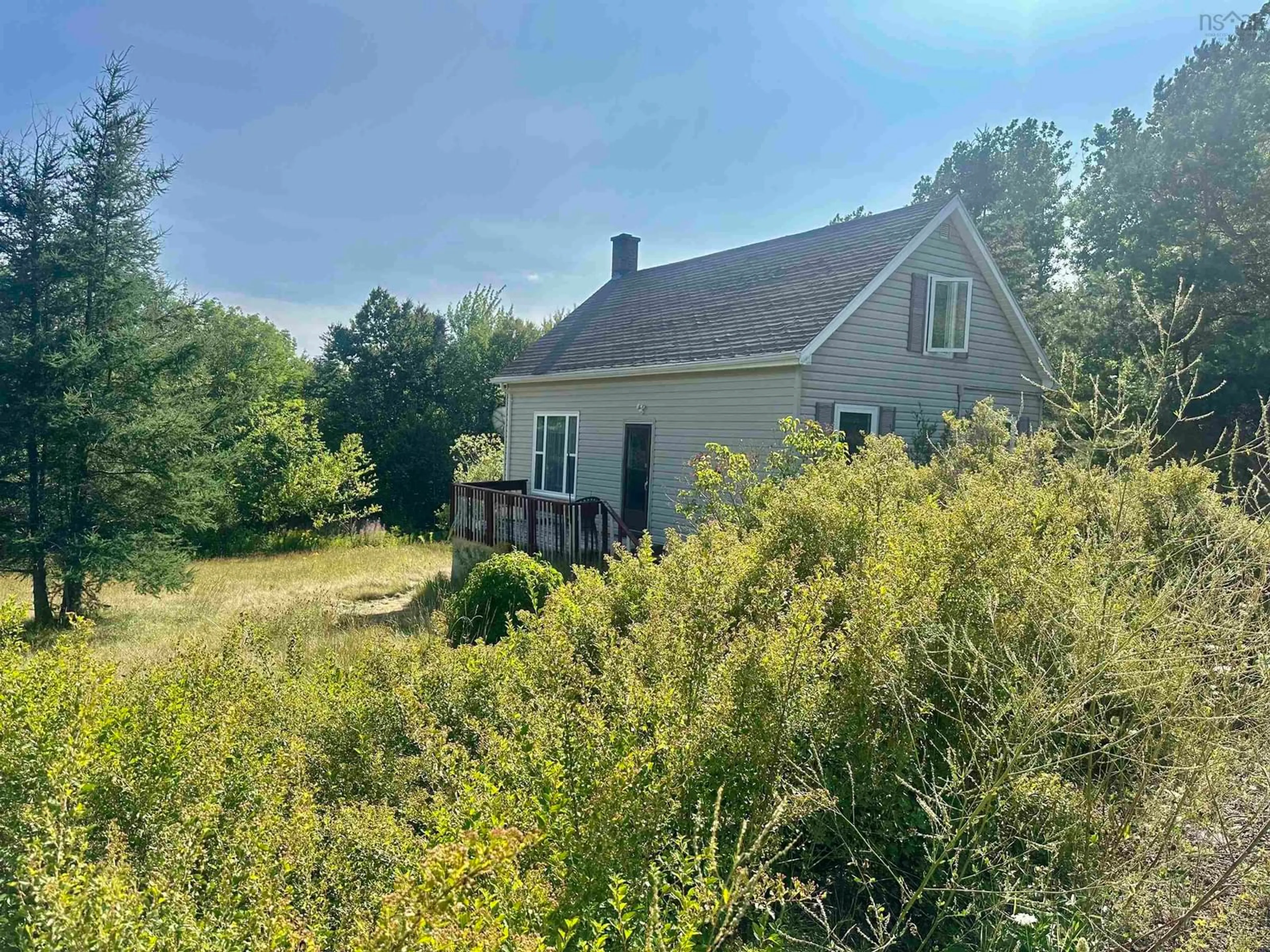 A pic from outside/outdoor area/front of a property/back of a property/a pic from drone, unknown for 1316 Strathlorne-Scotsville Rd, North Ainslie Nova Scotia B0E 1N0