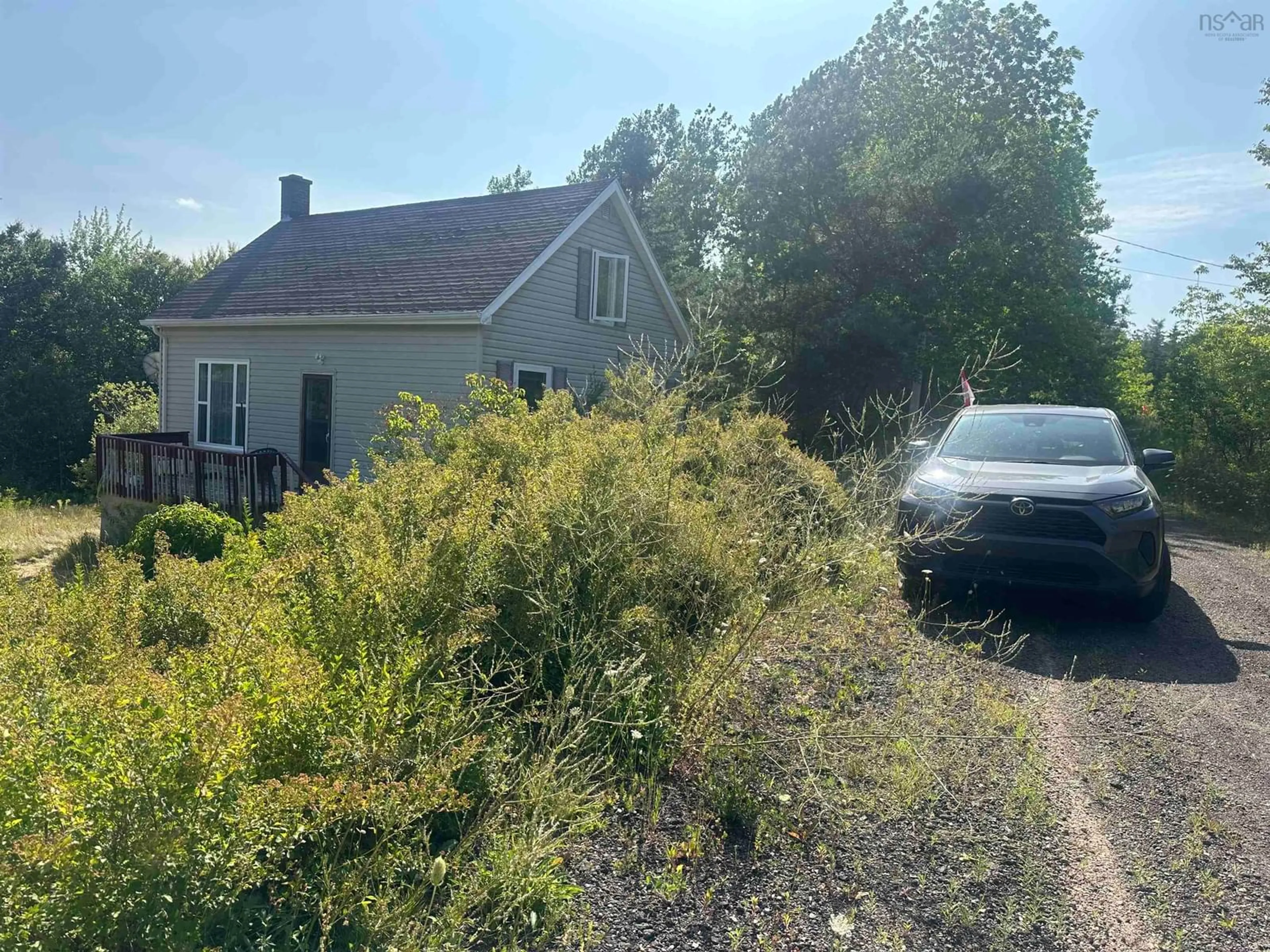 A pic from outside/outdoor area/front of a property/back of a property/a pic from drone, street for 1316 Strathlorne-Scotsville Rd, North Ainslie Nova Scotia B0E 1N0