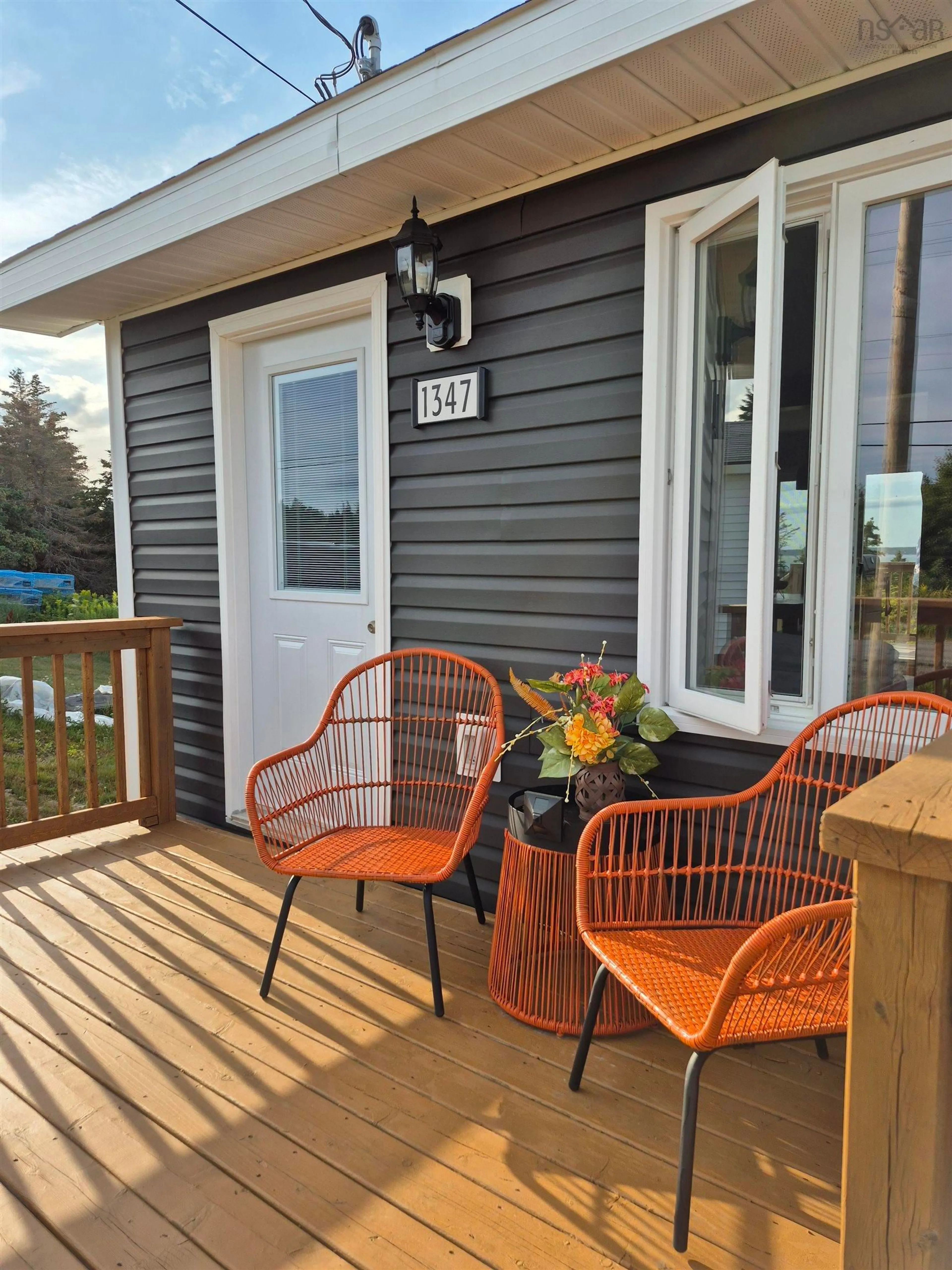 Patio, street for 1347 Main-A-Dieu Rd, Bateston Nova Scotia B1C 1V9