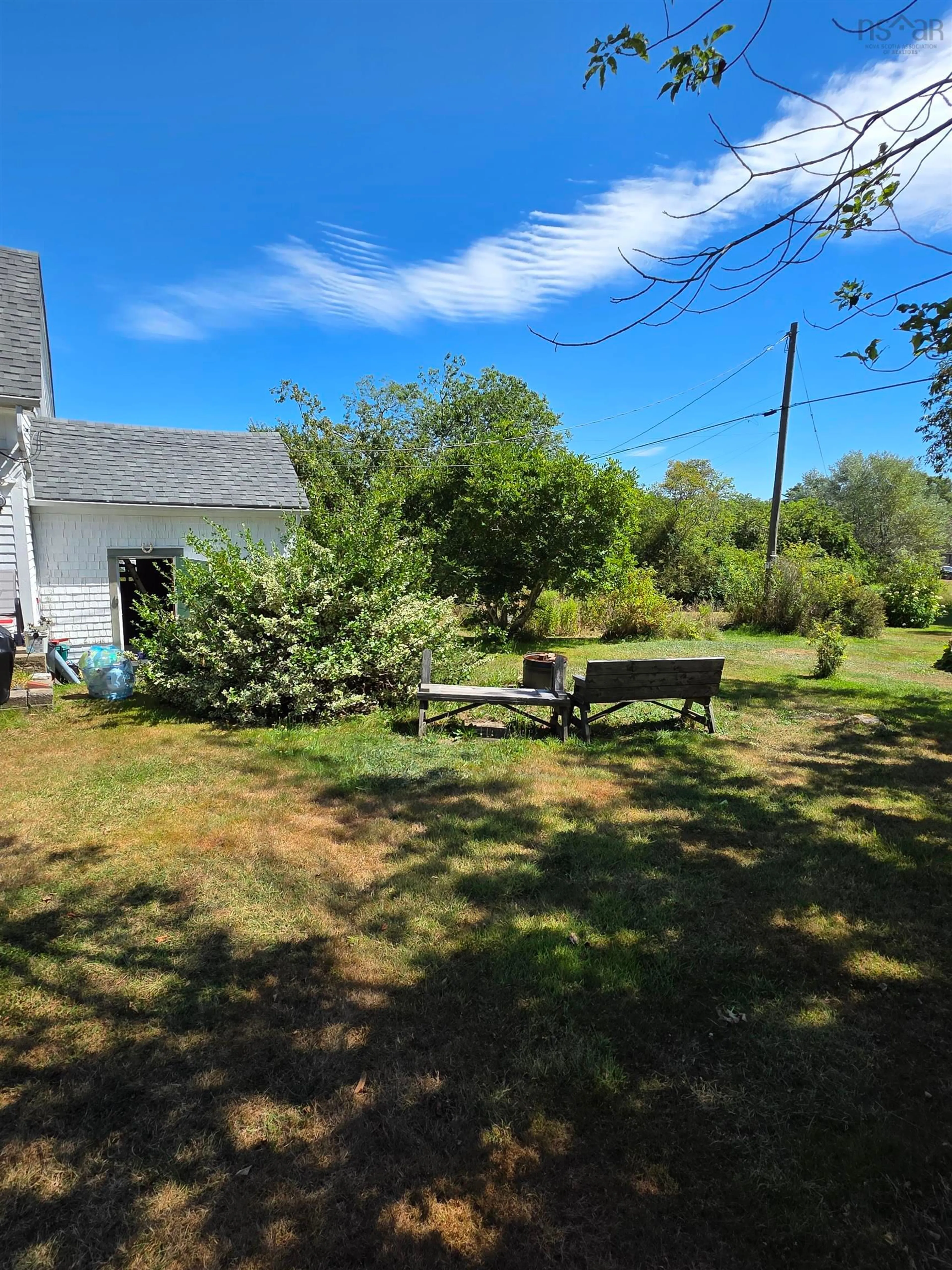 A pic from outside/outdoor area/front of a property/back of a property/a pic from drone, unknown for 5 Jordan Branch Rd, Jordan Falls Nova Scotia B0T 1J0