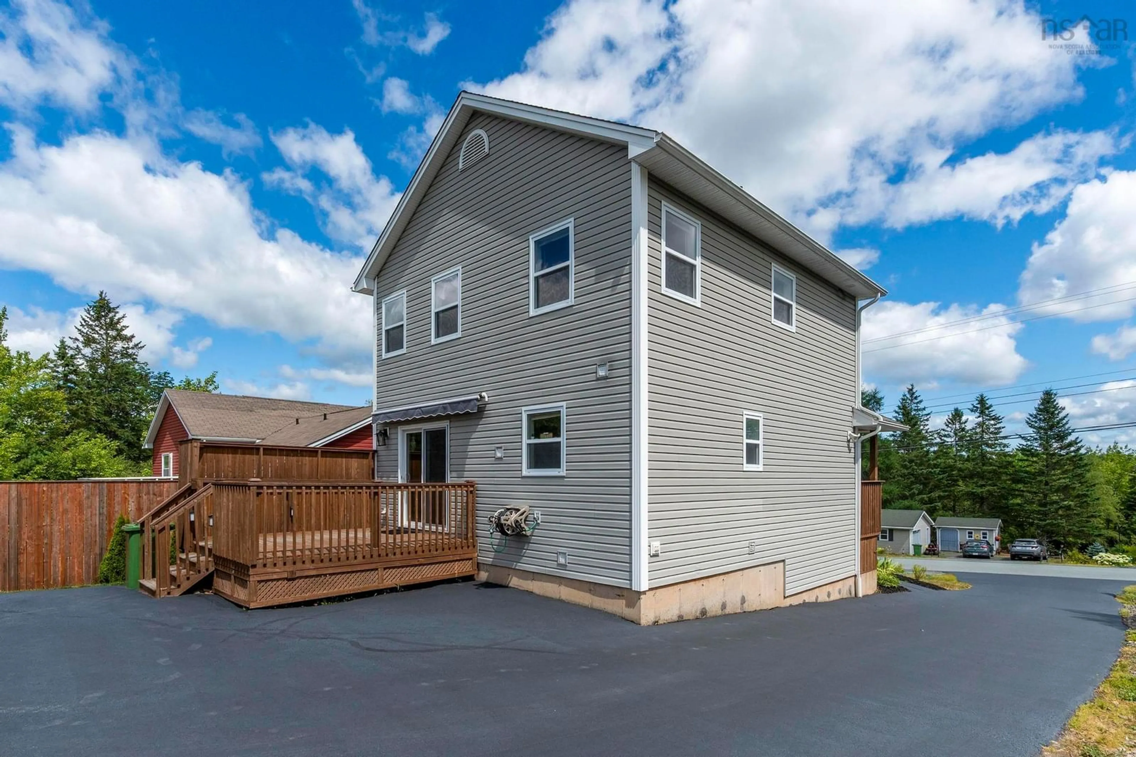 Home with vinyl exterior material, street for 128 Trinity Lane, Beaver Bank Nova Scotia B4G 1C2