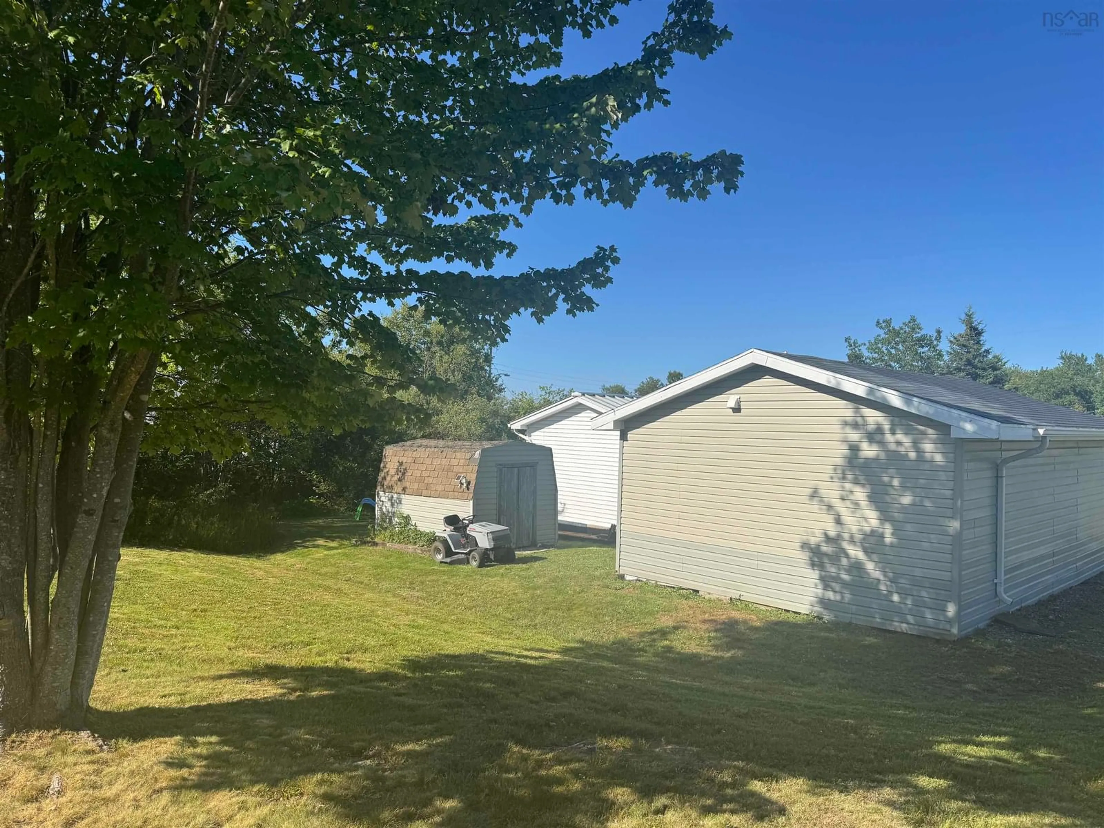 A pic from outside/outdoor area/front of a property/back of a property/a pic from drone, unknown for 4 Bushells Lane, North Sydney Nova Scotia B2A 3L6