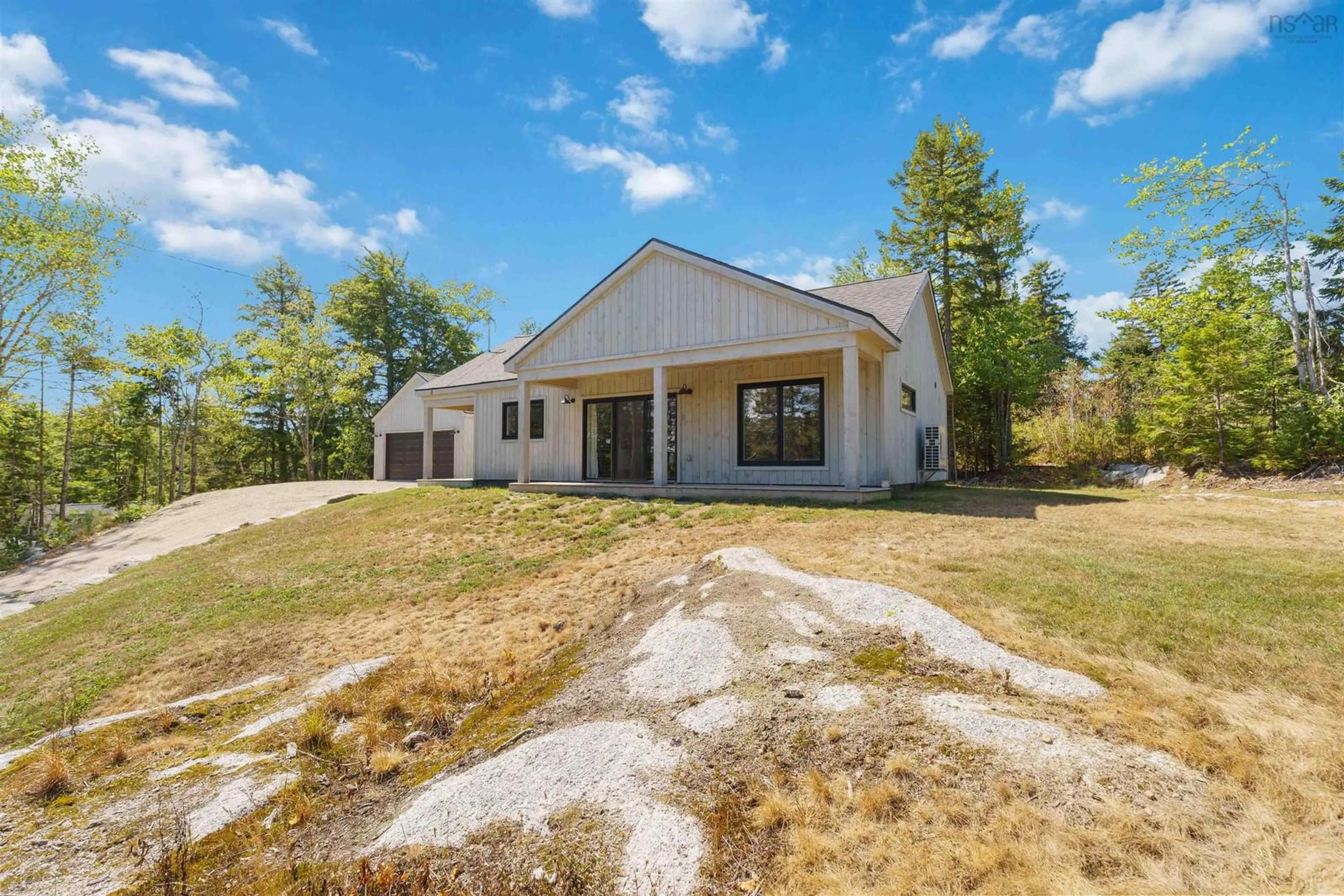 A pic from outside/outdoor area/front of a property/back of a property/a pic from drone, unknown for 59 Sparrow Lane, Vaughan Nova Scotia B0N 2T0