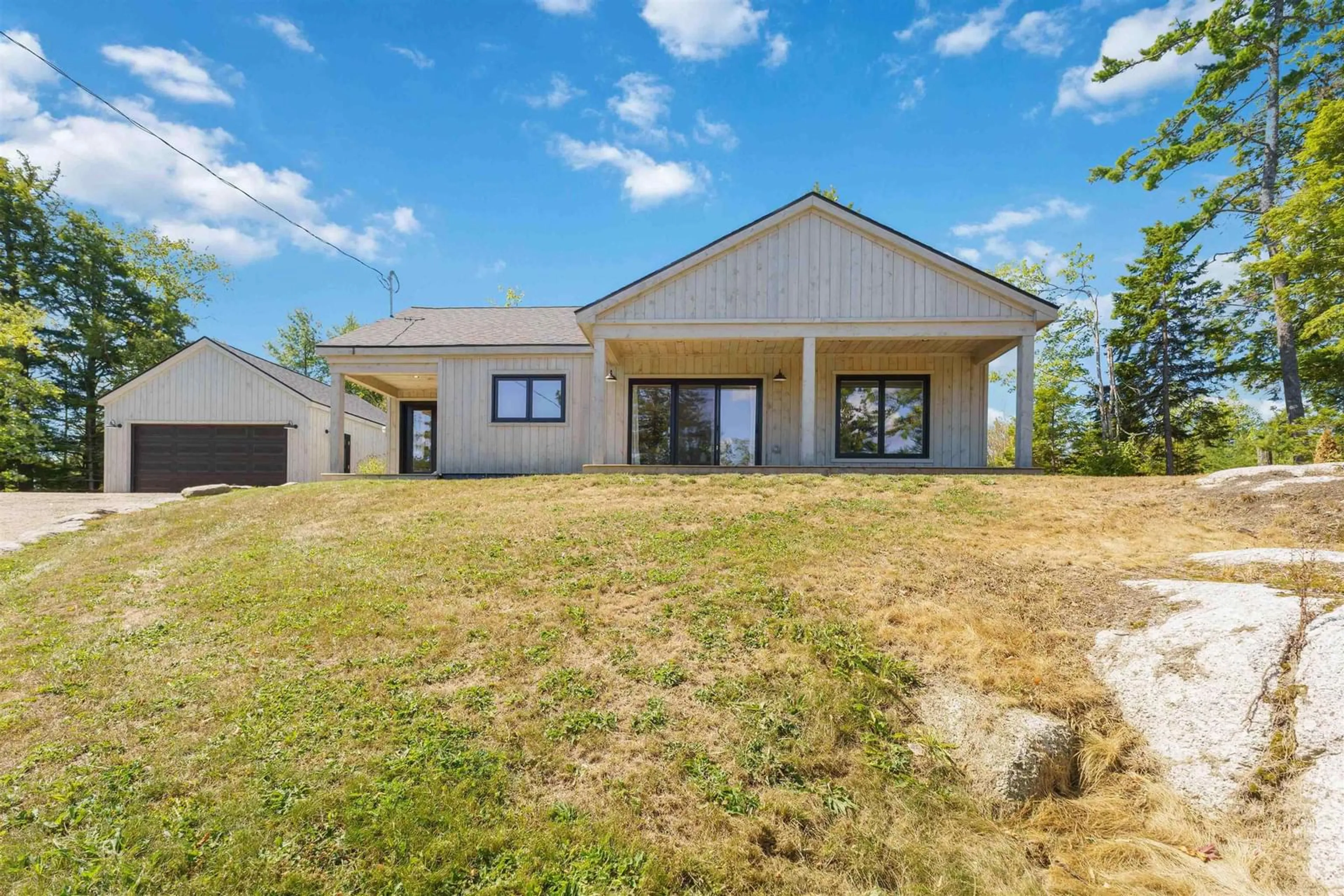 A pic from outside/outdoor area/front of a property/back of a property/a pic from drone, unknown for 59 Sparrow Lane, Vaughan Nova Scotia B0N 2T0