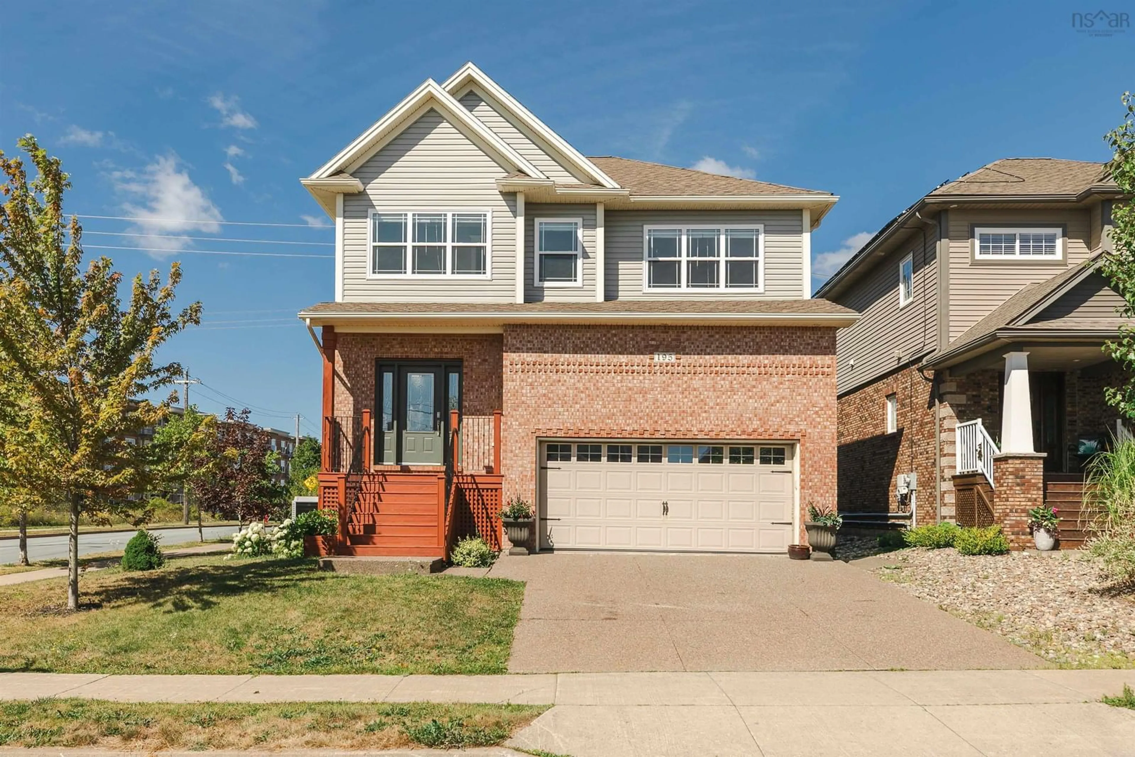 Home with brick exterior material, street for 195 Peachtree Hill, Dartmouth Nova Scotia B2W 0H9