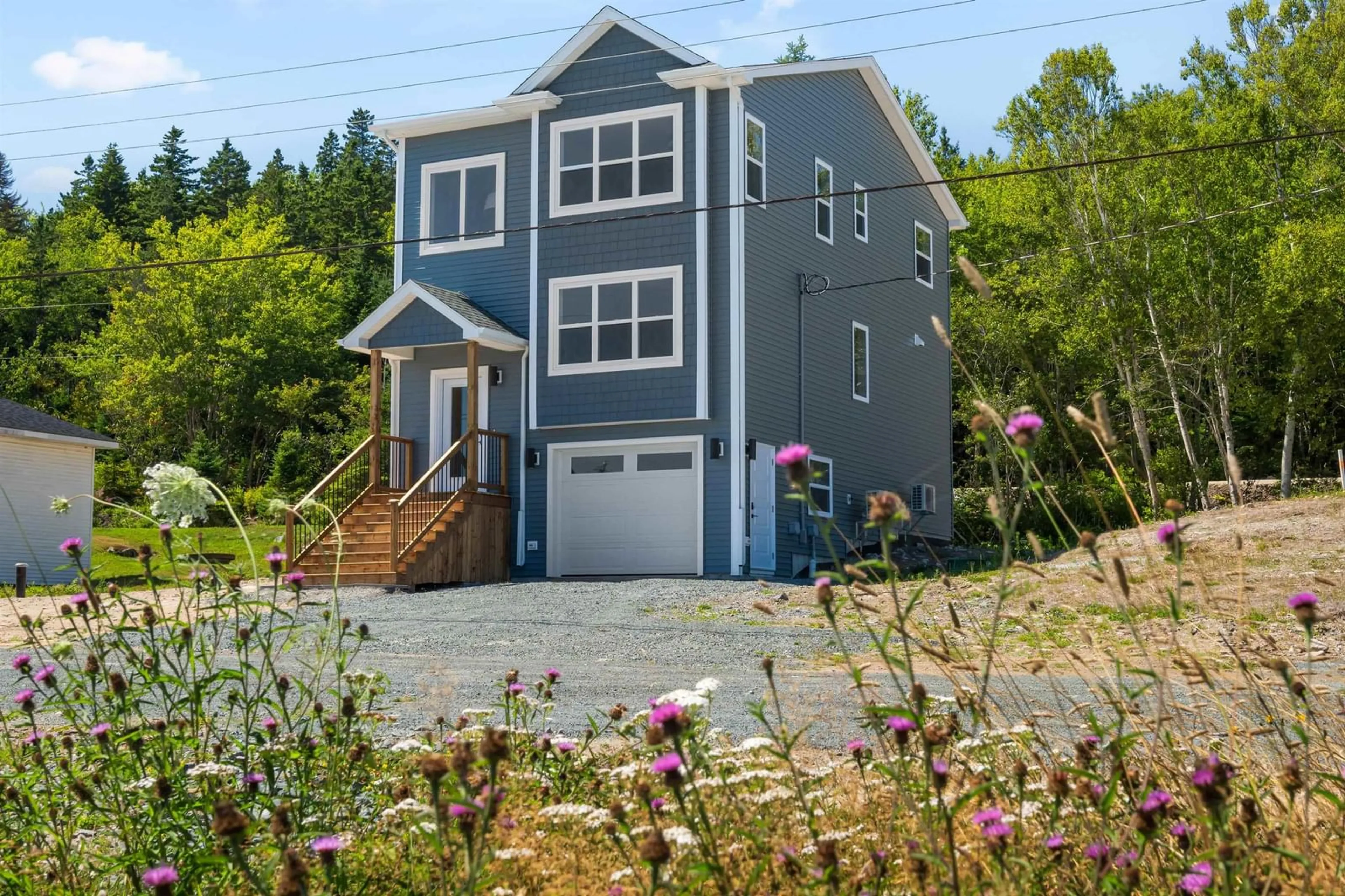 Home with vinyl exterior material, street for 6 Brigleys Rd, Queensland Nova Scotia B0J 1T0