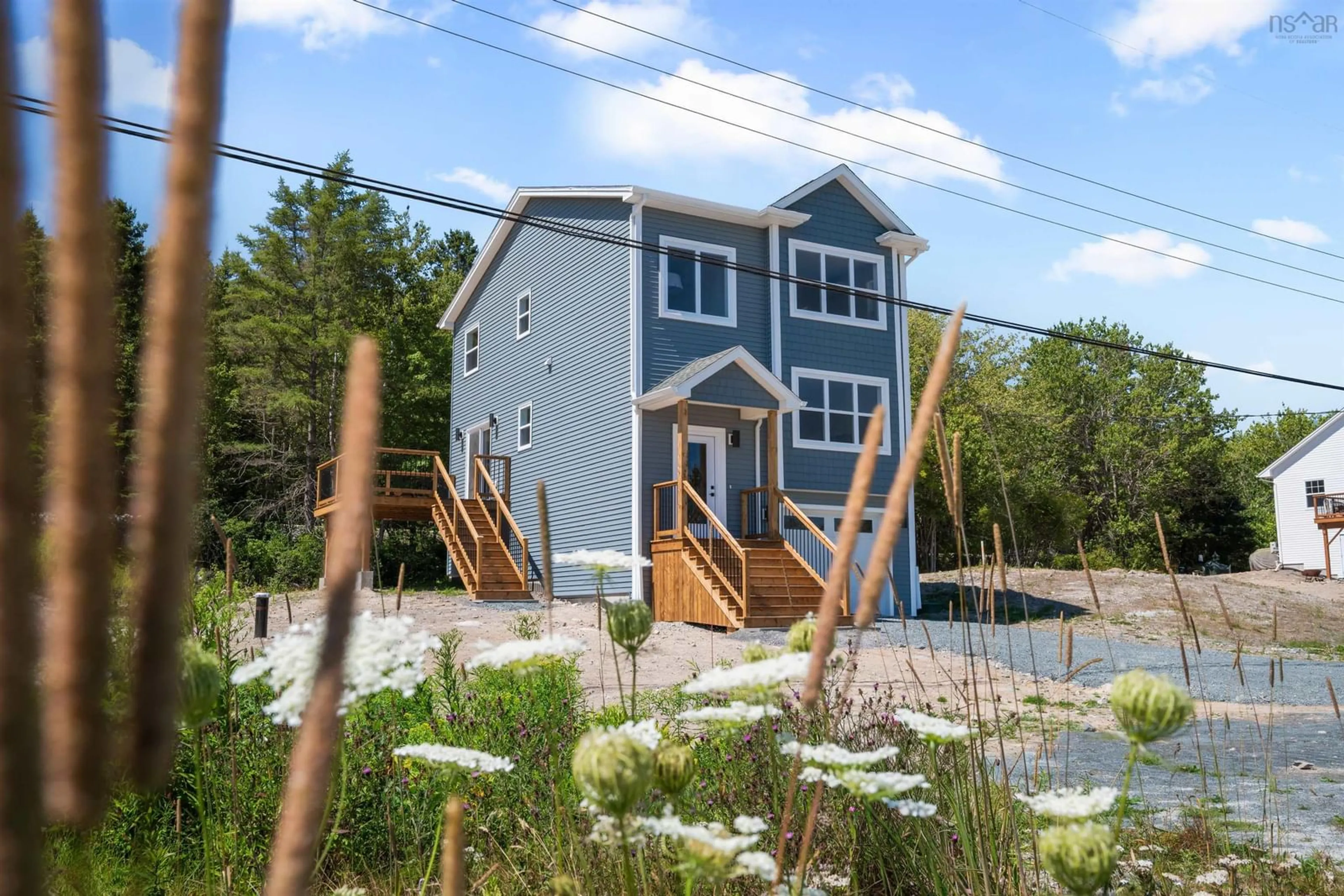 Home with vinyl exterior material, water/lake/river/ocean view for 6 Brigleys Rd, Queensland Nova Scotia B0J 1T0
