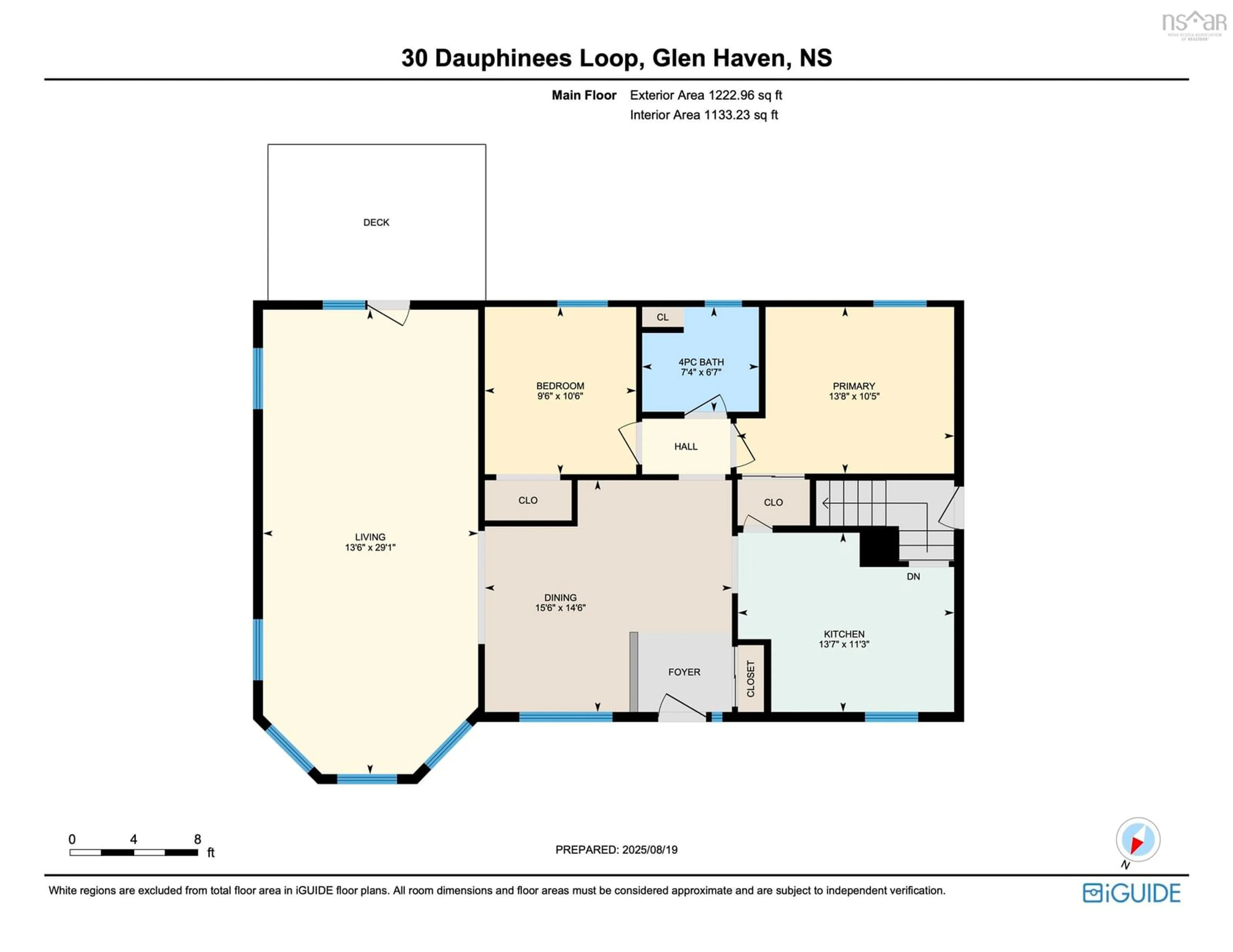 Floor plan for 30 Dauphinees Loop, Glen Haven Nova Scotia B3Z 2W7