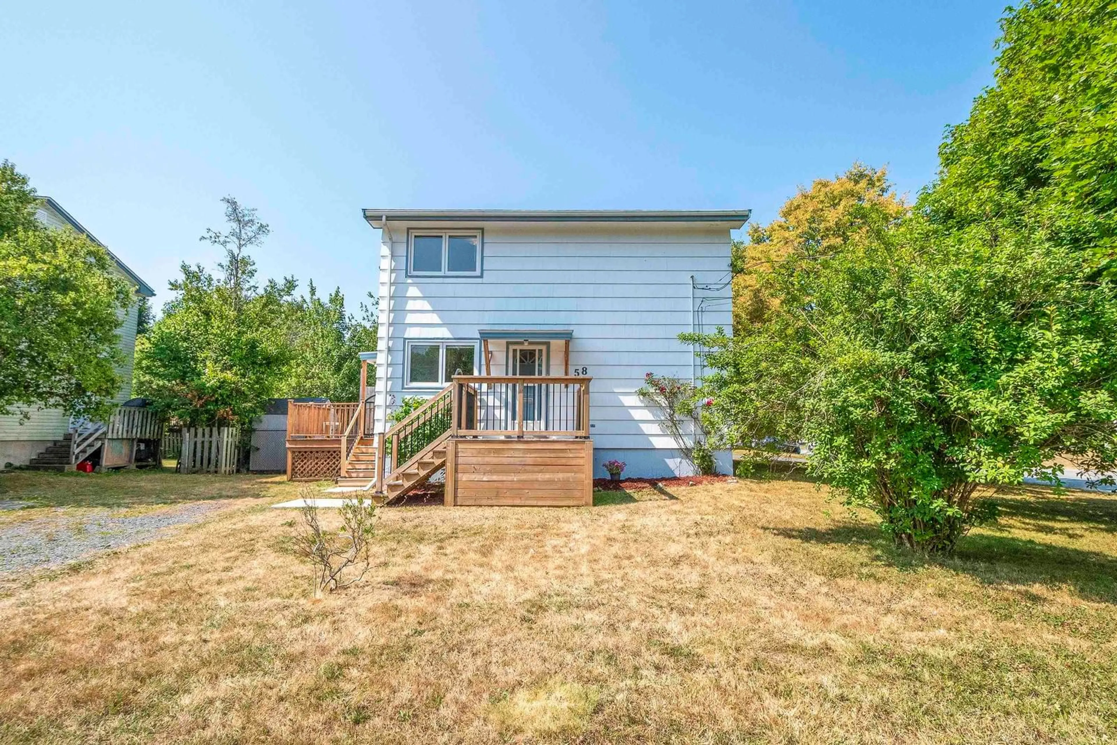 A pic from outside/outdoor area/front of a property/back of a property/a pic from drone, unknown for 58 Kingfisher Cres, Halifax Nova Scotia B3M 3B3