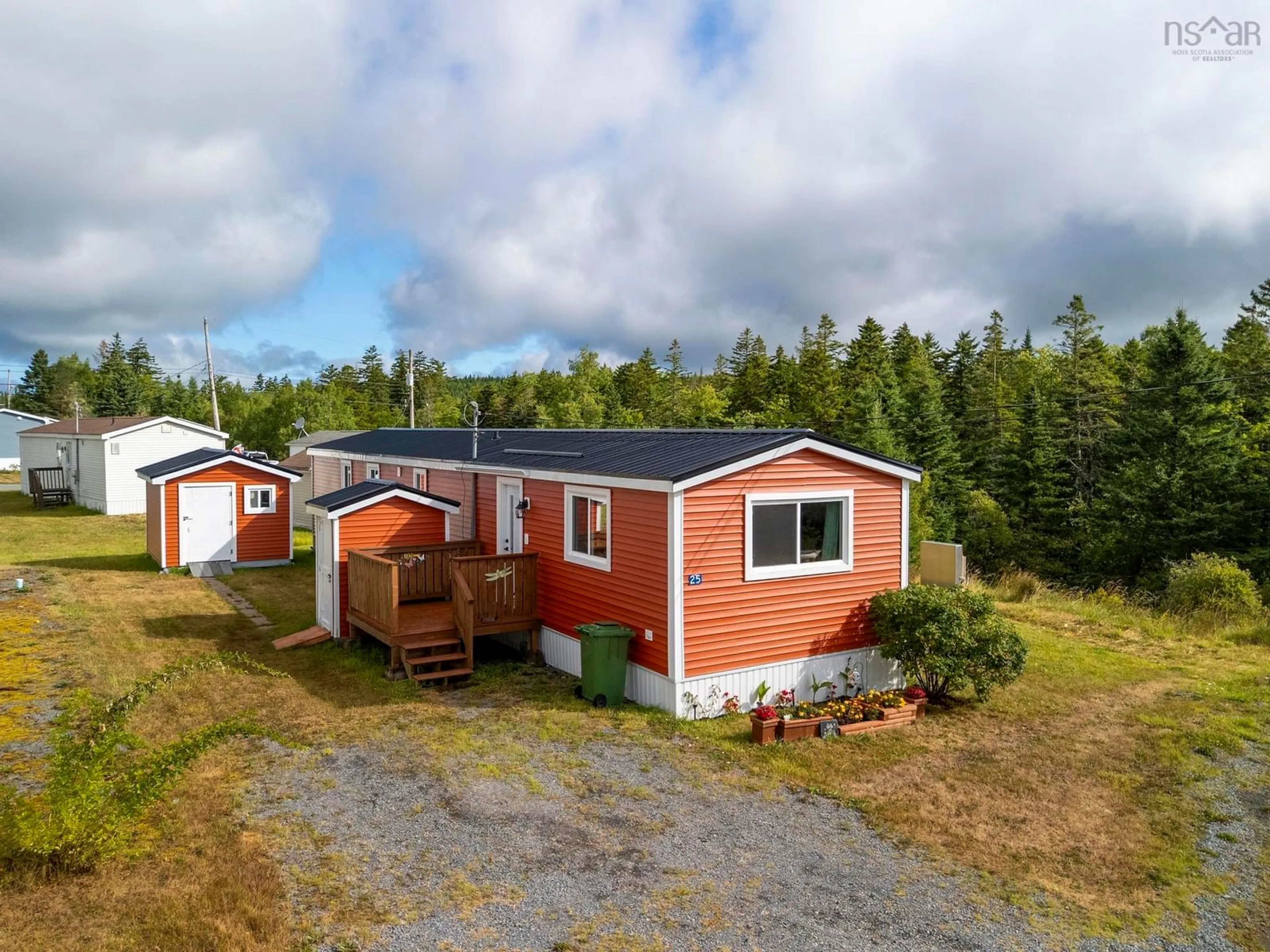 A pic from outside/outdoor area/front of a property/back of a property/a pic from drone, unknown for 25 Owen Ave, Mount Uniacke Nova Scotia B0N 1Z0