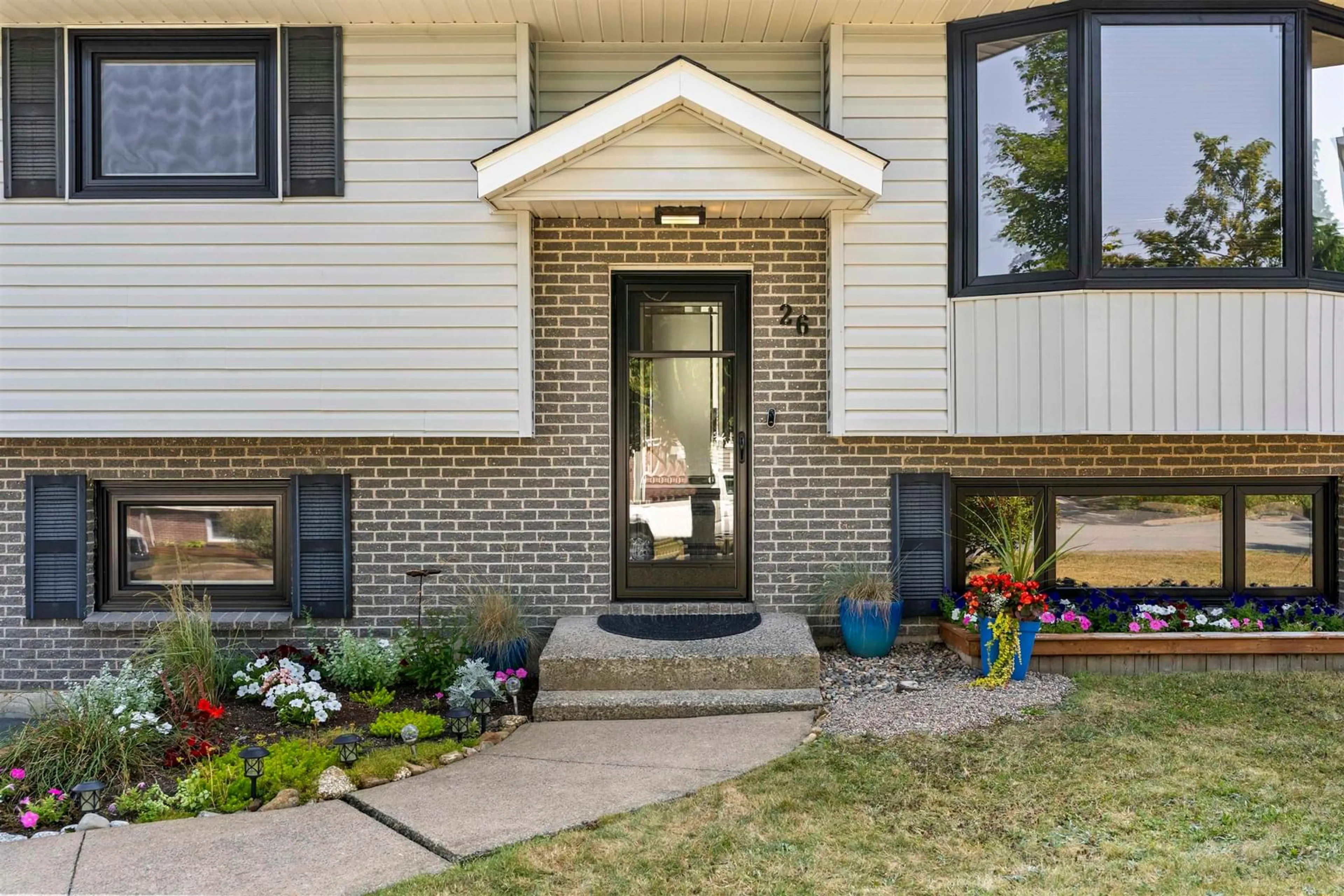 Home with brick exterior material, street for 26 Feldspar Cres, Halifax Nova Scotia B3R 2M2
