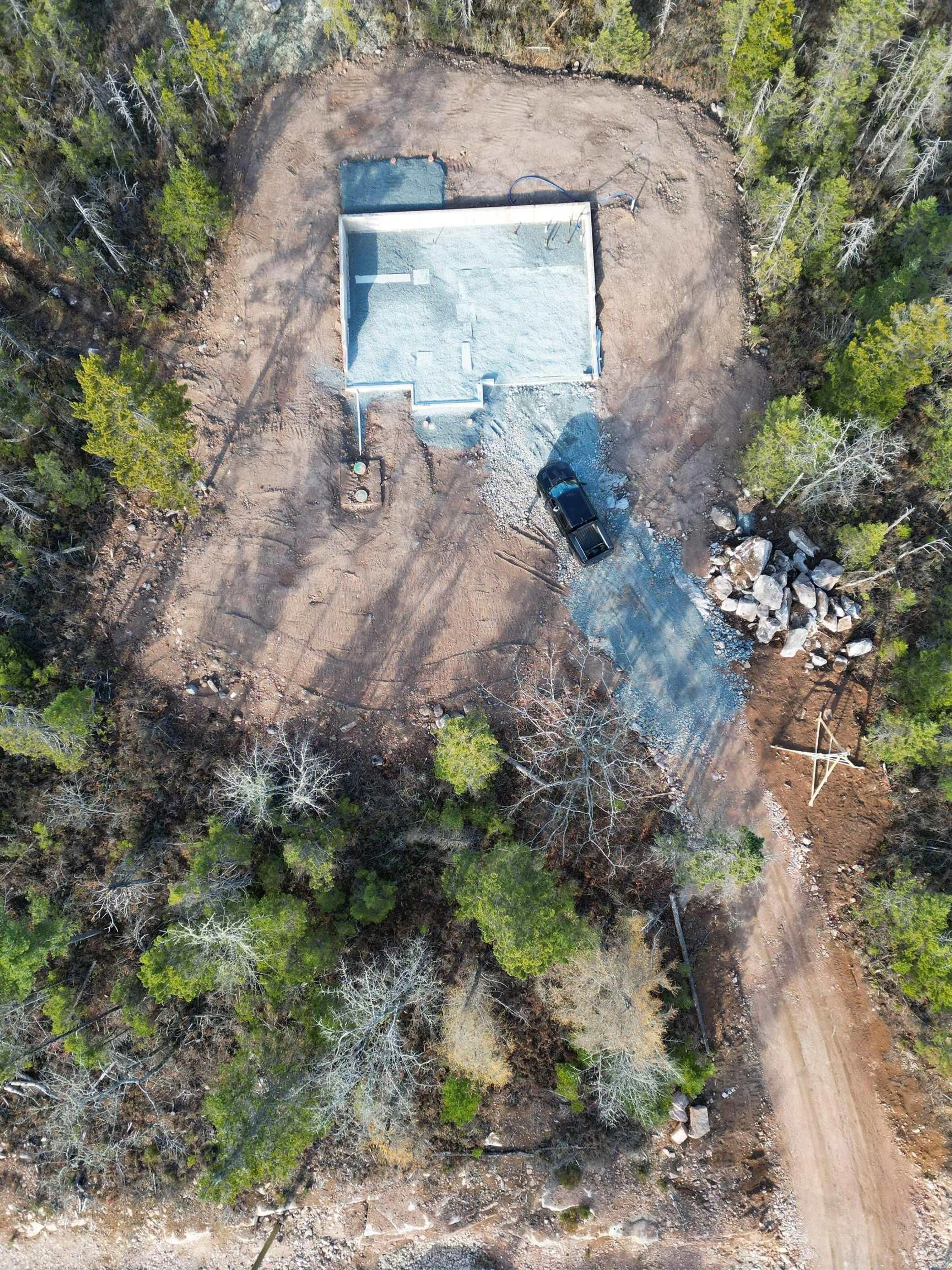 A pic from outside/outdoor area/front of a property/back of a property/a pic from drone, forest/trees view for 730 Celebration Dr #Lot 747, Fall River Nova Scotia B2T 0K4