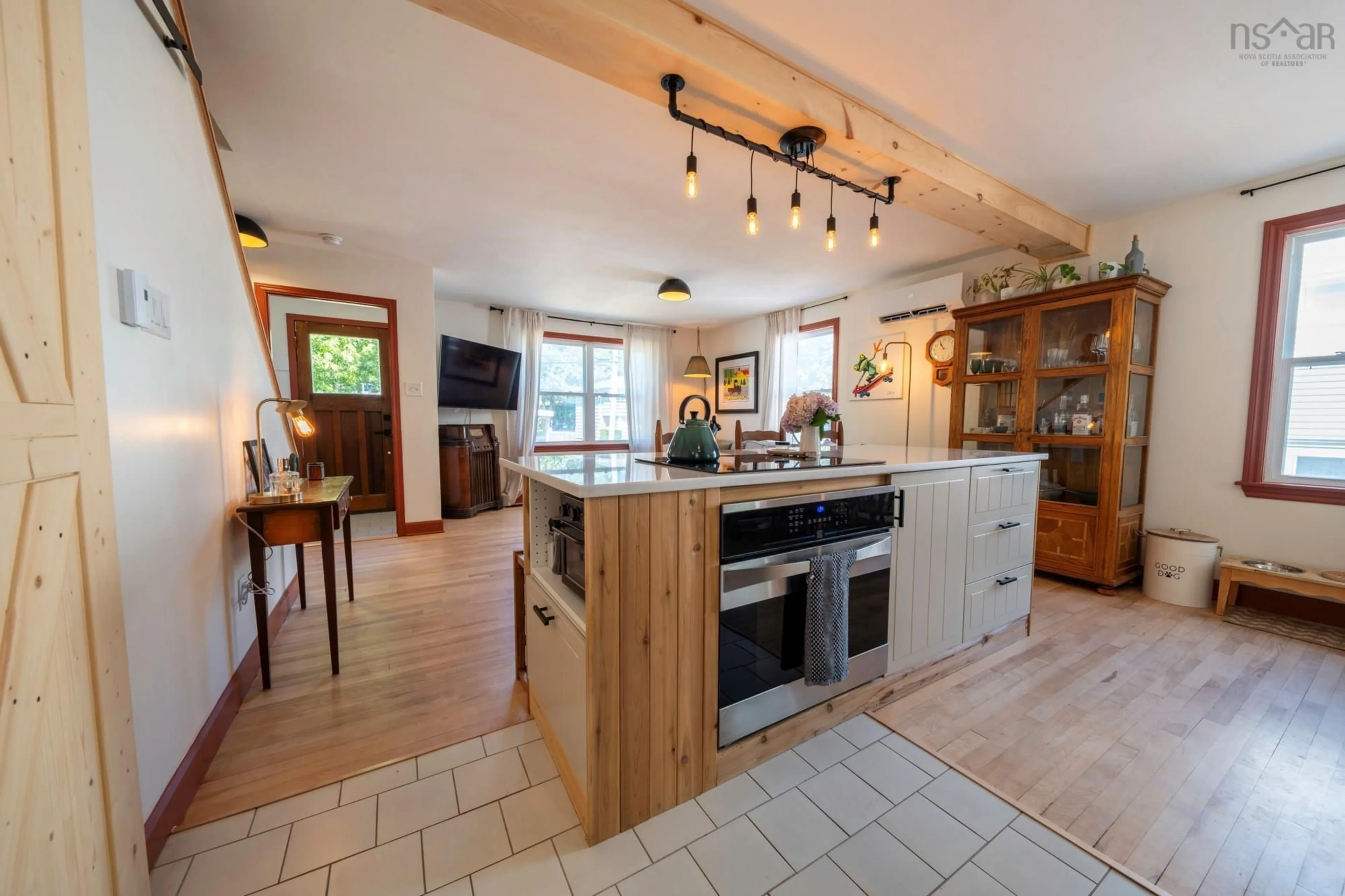 Open concept kitchen, ceramic/tile floor for 36 Meadowlark Cres, Halifax Nova Scotia B3M 1R5