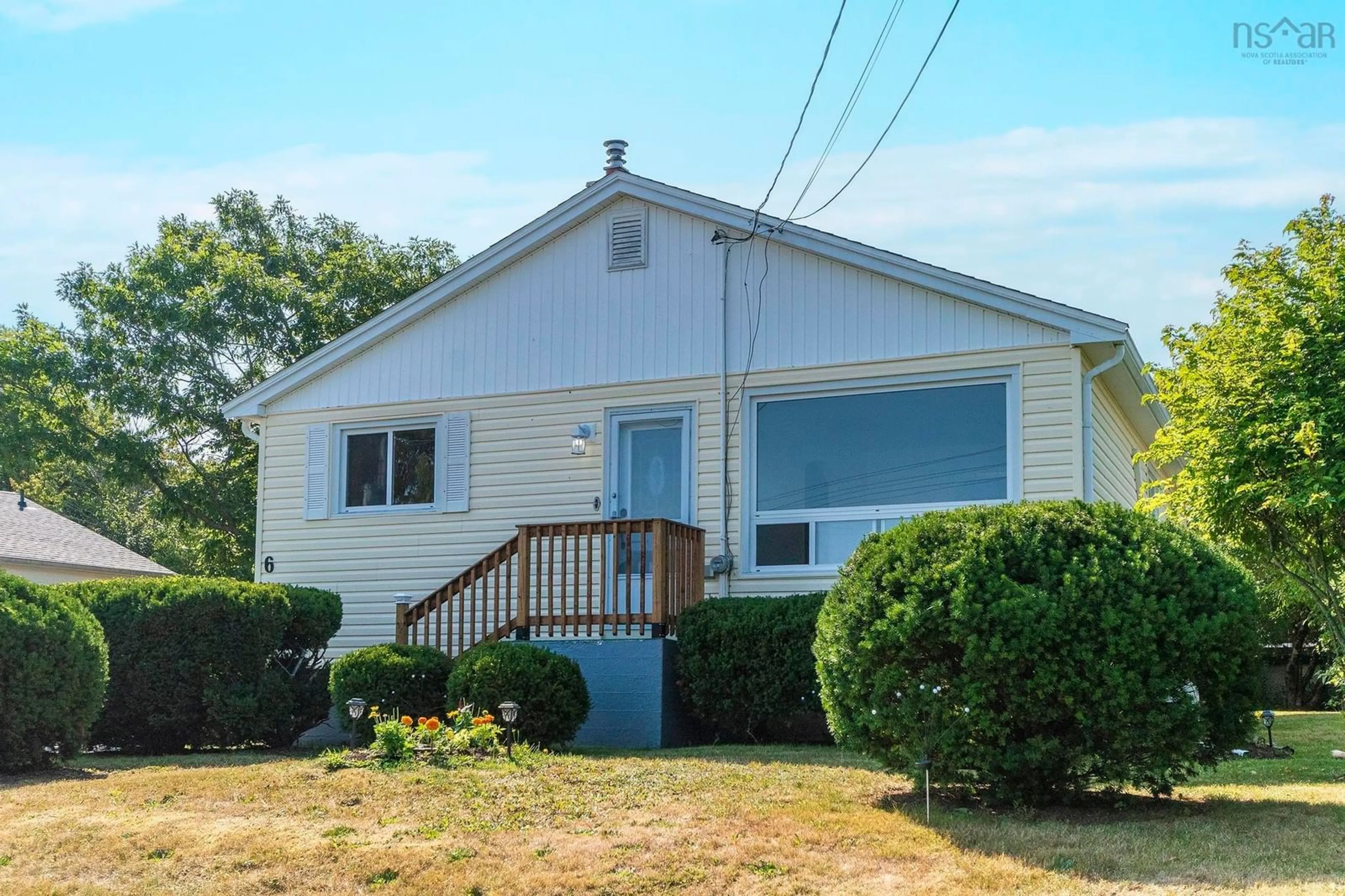 Home with vinyl exterior material, street for 6 Austen Dr, Dartmouth Nova Scotia B2W 3M2
