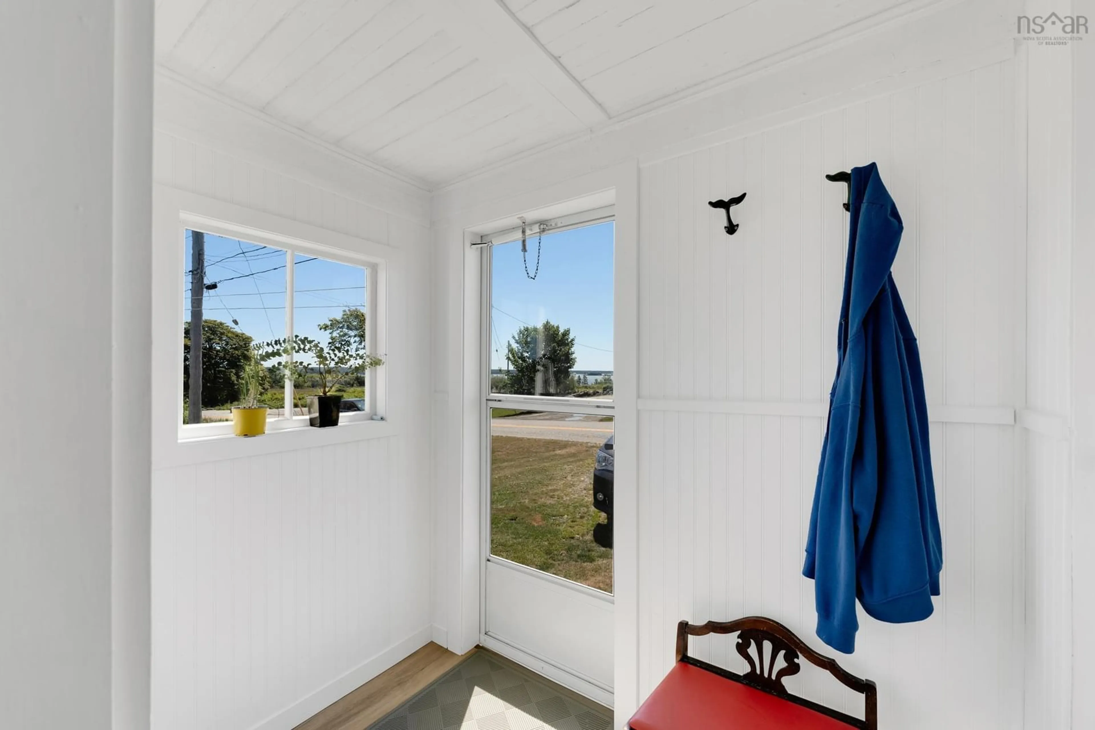 Indoor entryway for 21 Sams Rd, West Pubnico Nova Scotia B0W 3S0