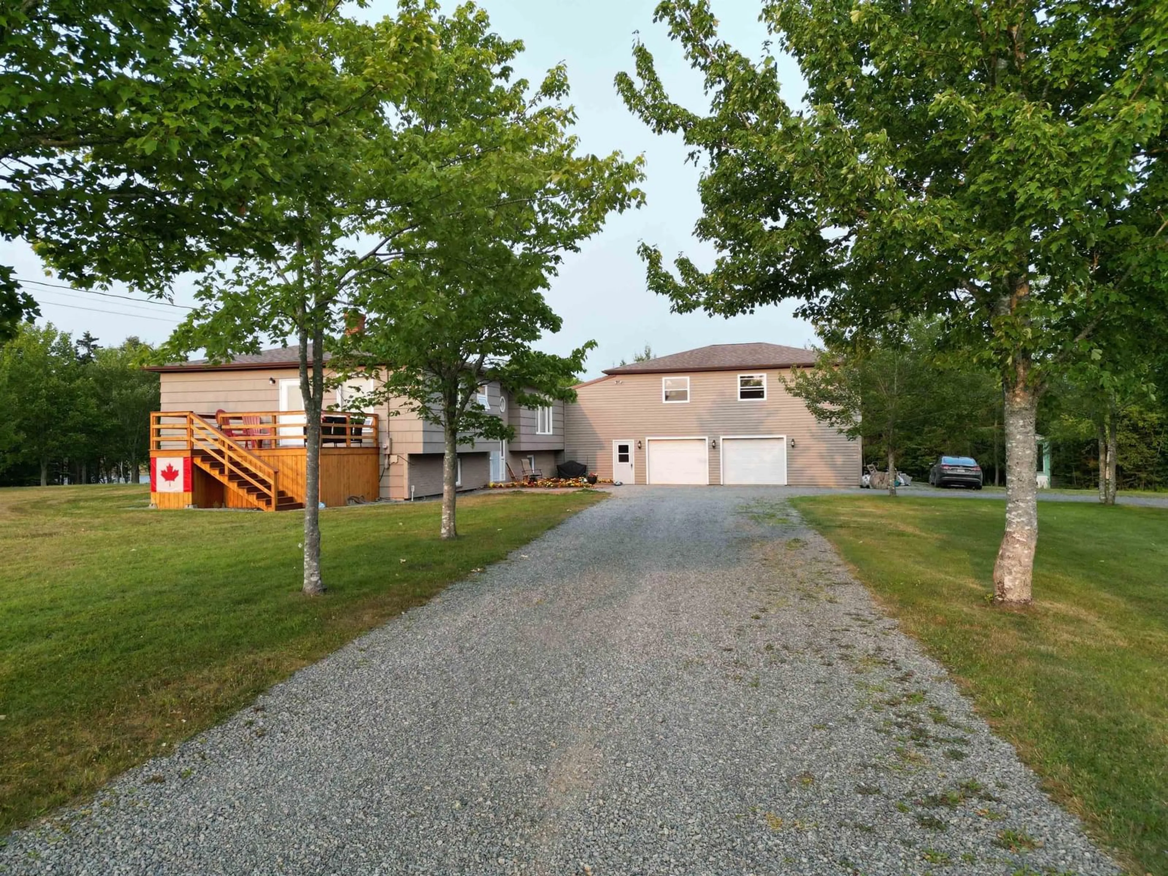 A pic from outside/outdoor area/front of a property/back of a property/a pic from drone, street for 9 Grand Gully Rd, River Tillard Nova Scotia B0E 2X0