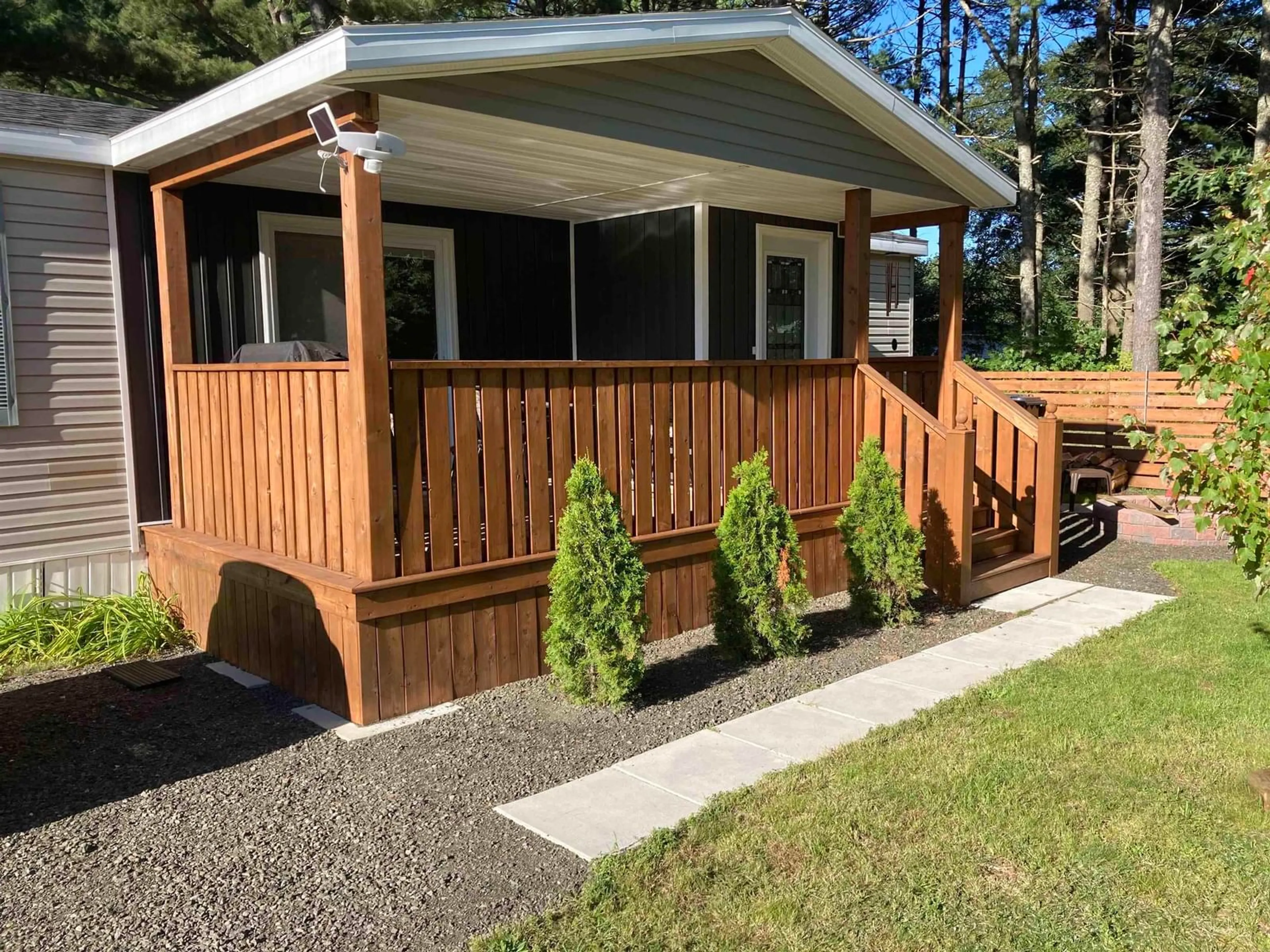 Home with vinyl exterior material, street for 4 Wicks Dr, Meadowvale Nova Scotia B0P 1R0