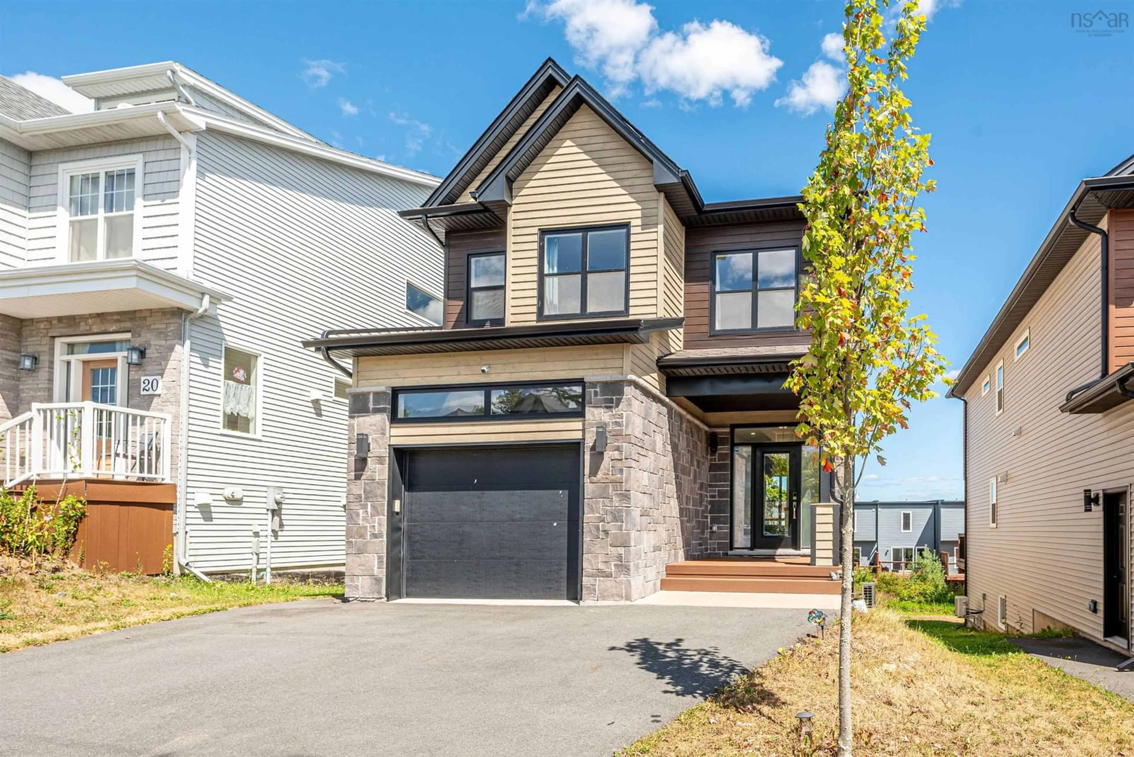 Home with brick exterior material, street for 24 Bristolton Ave, West Bedford Nova Scotia B4B 0Z3